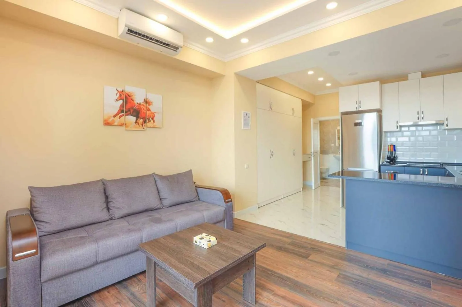 Living room in Apart-hotel on Koghbatsi 16