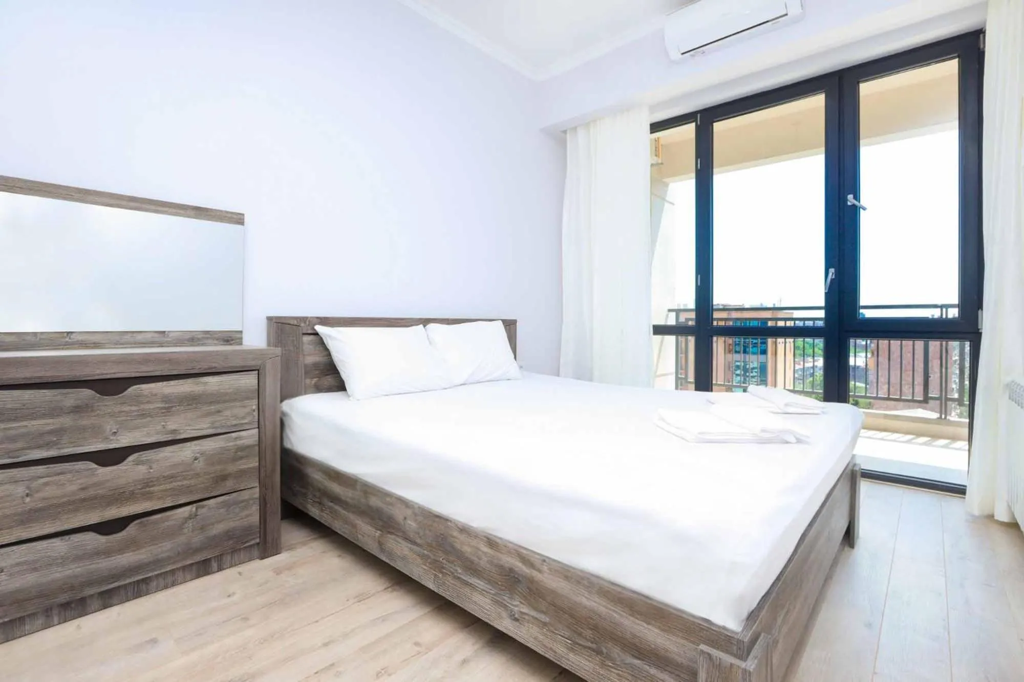 Bed in Apart-hotel on Koghbatsi 16