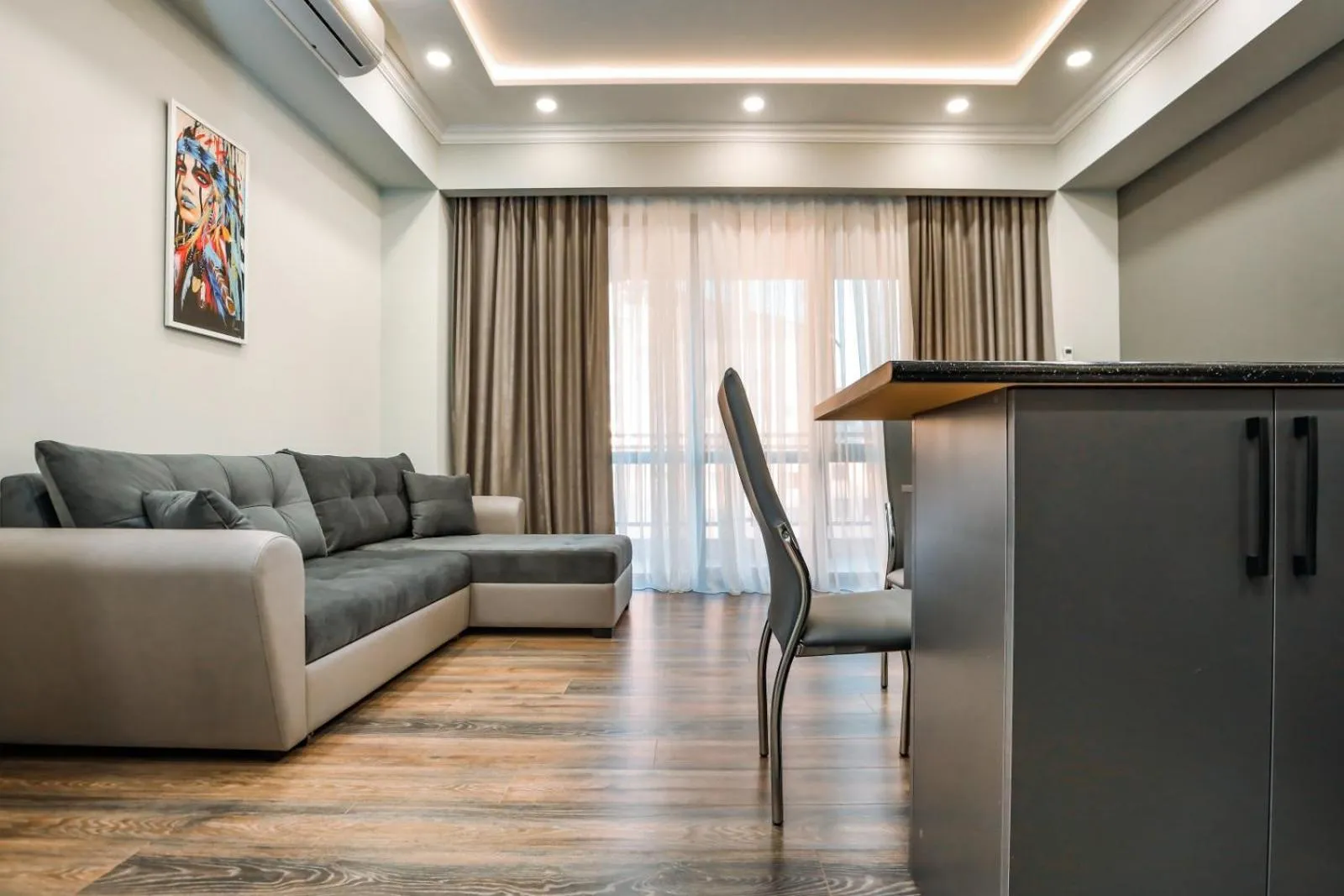 Living room in Apart-hotel on Koghbatsi 16