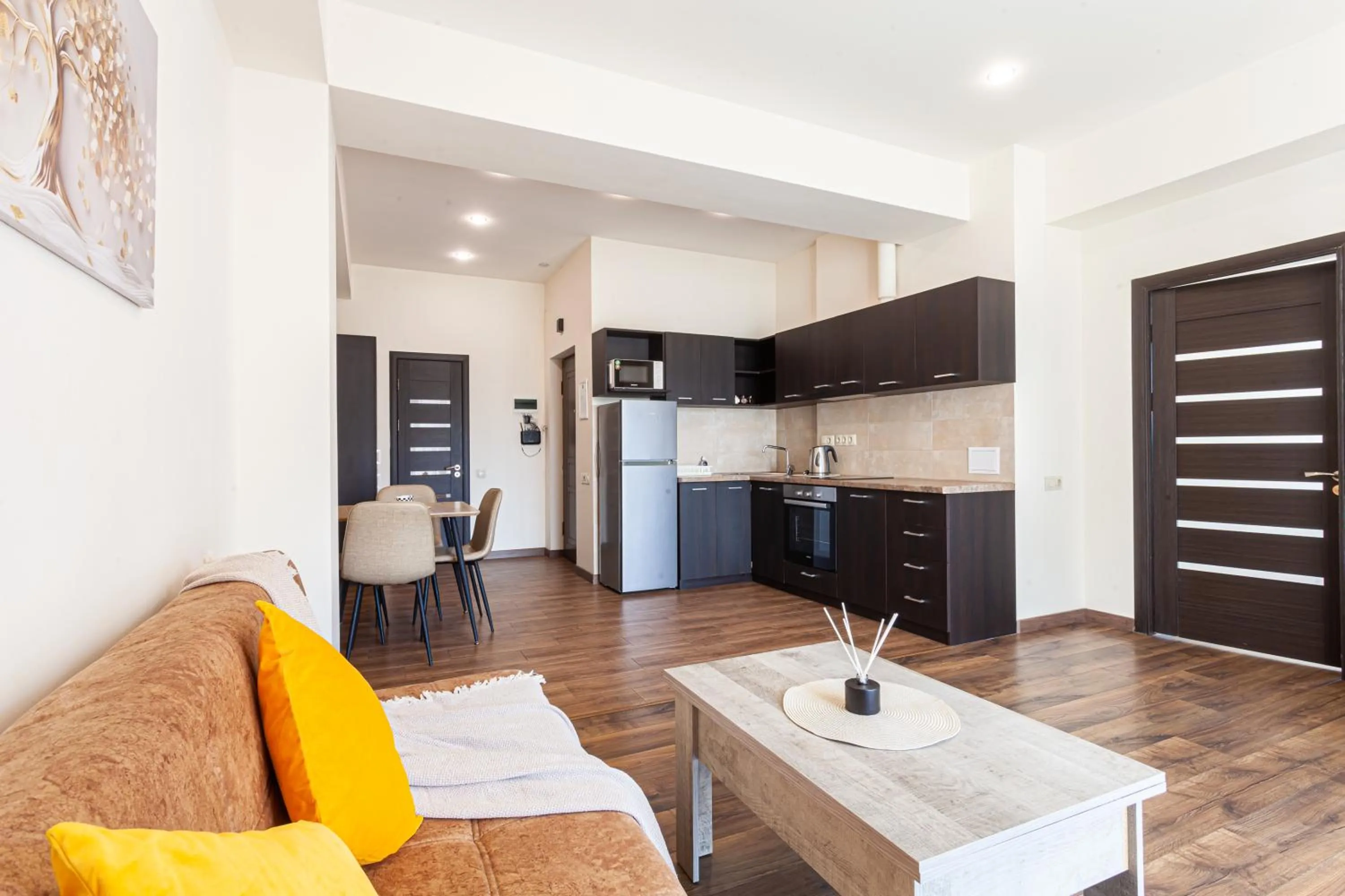 kitchen in Apart-hotel on Koghbatsi 16