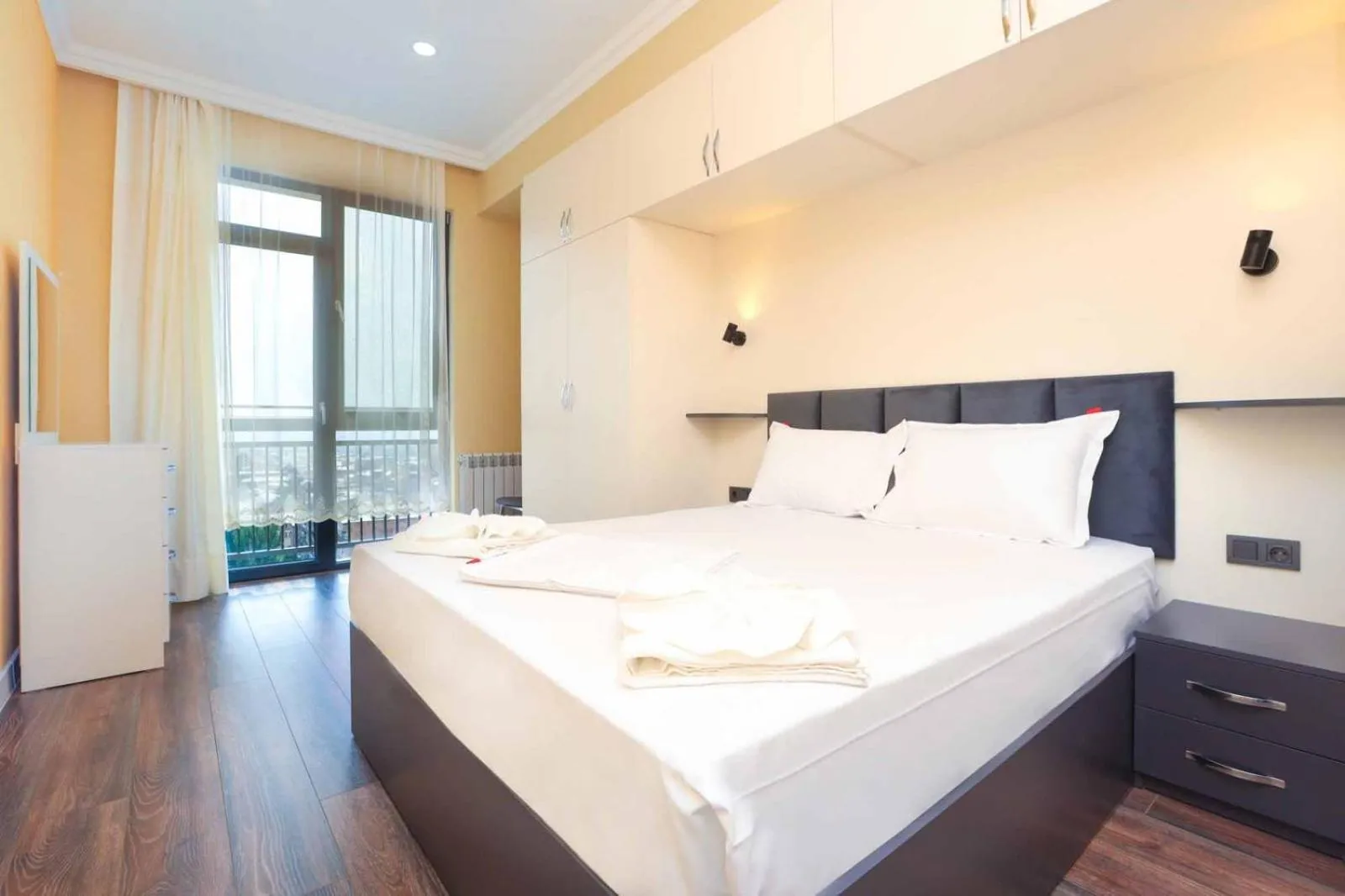 Bed in Apart-hotel on Koghbatsi 16