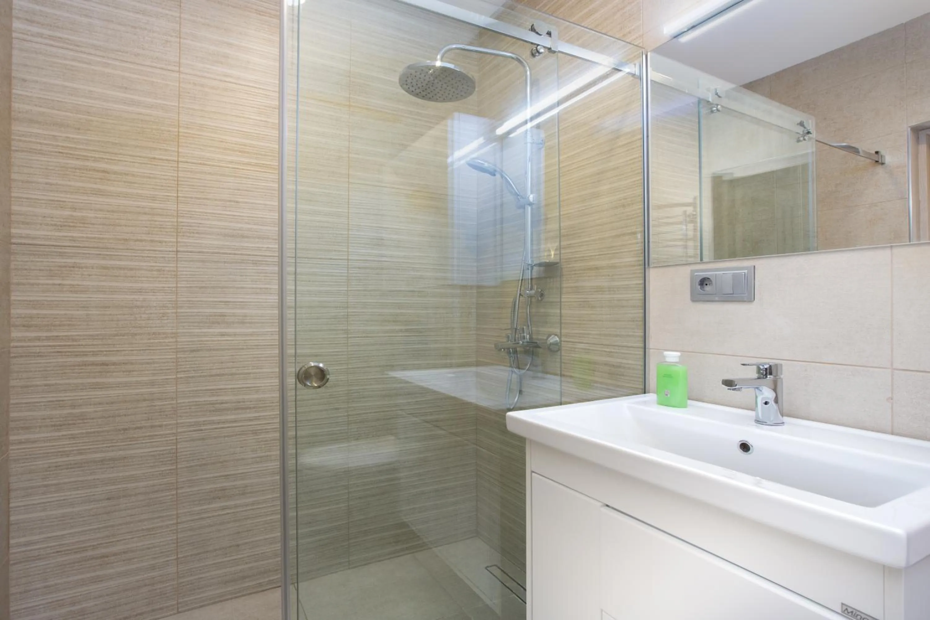 Bathroom in Apart-hotel on Koghbatsi 16