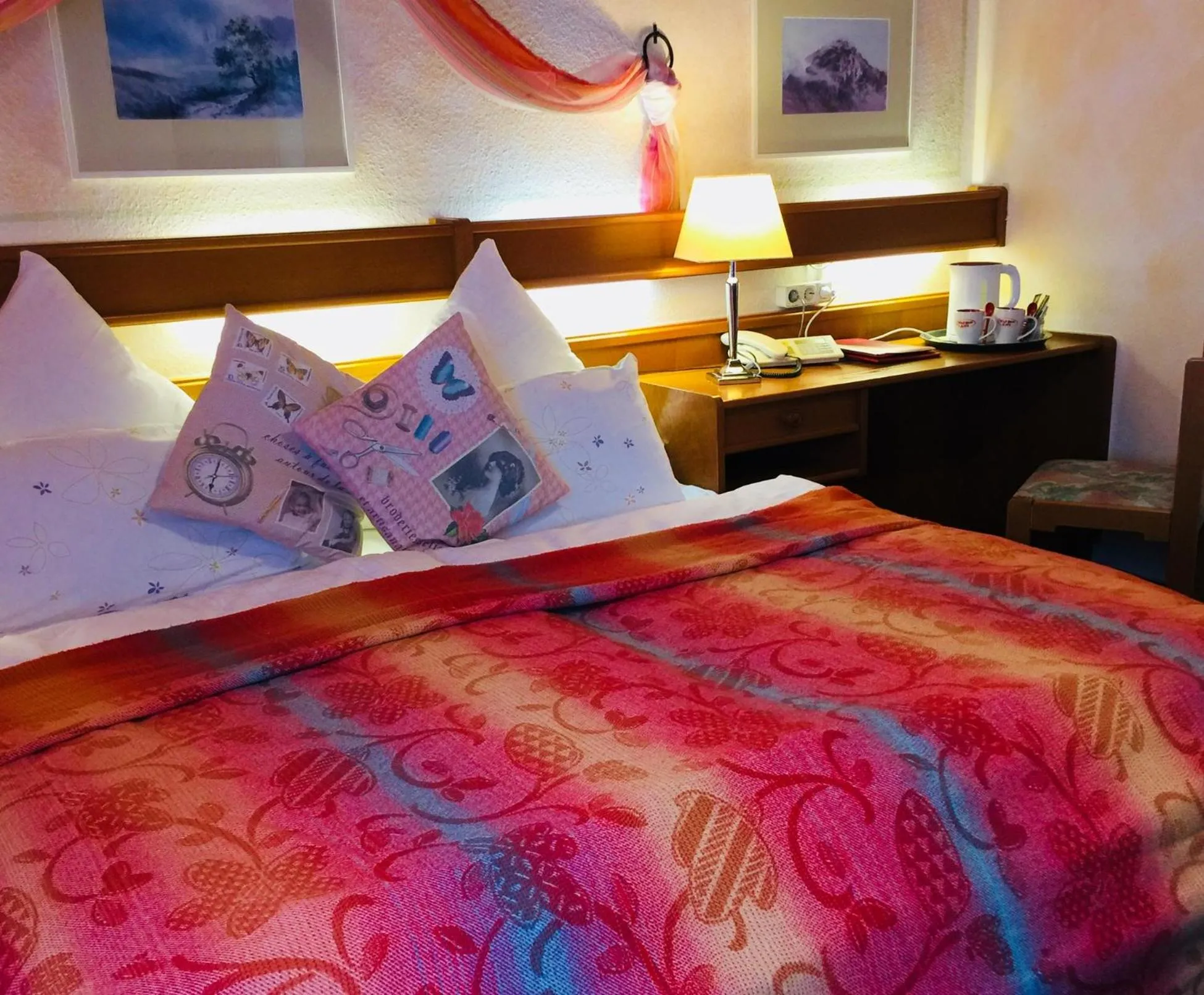 Bed in Landhotel am Wenzelbach