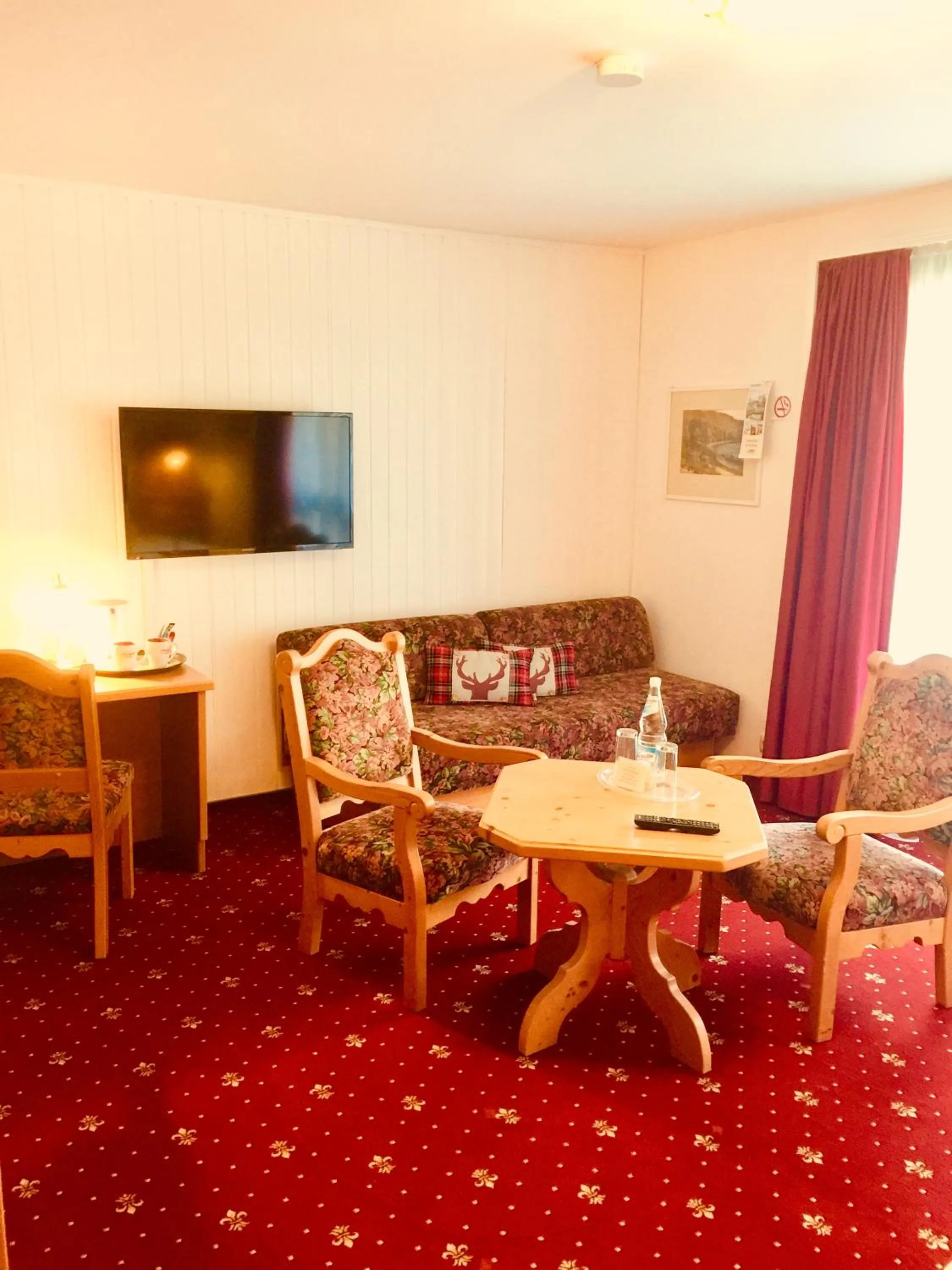Seating area in Landhotel am Wenzelbach