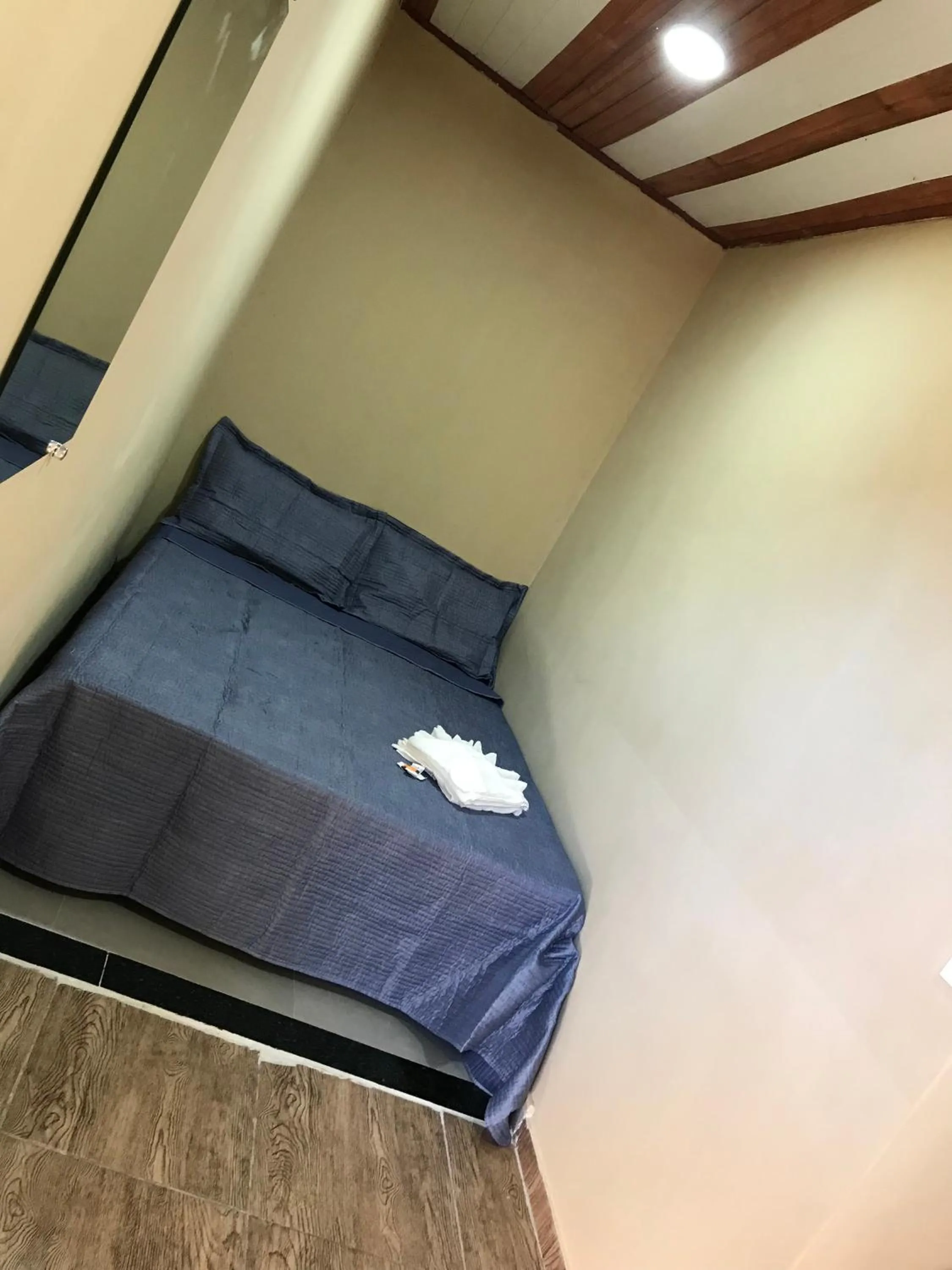 Bed in Pousada Floripes