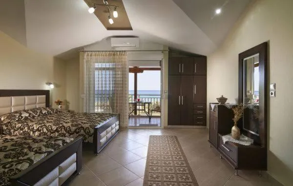 Bed in Studios Xanthipi