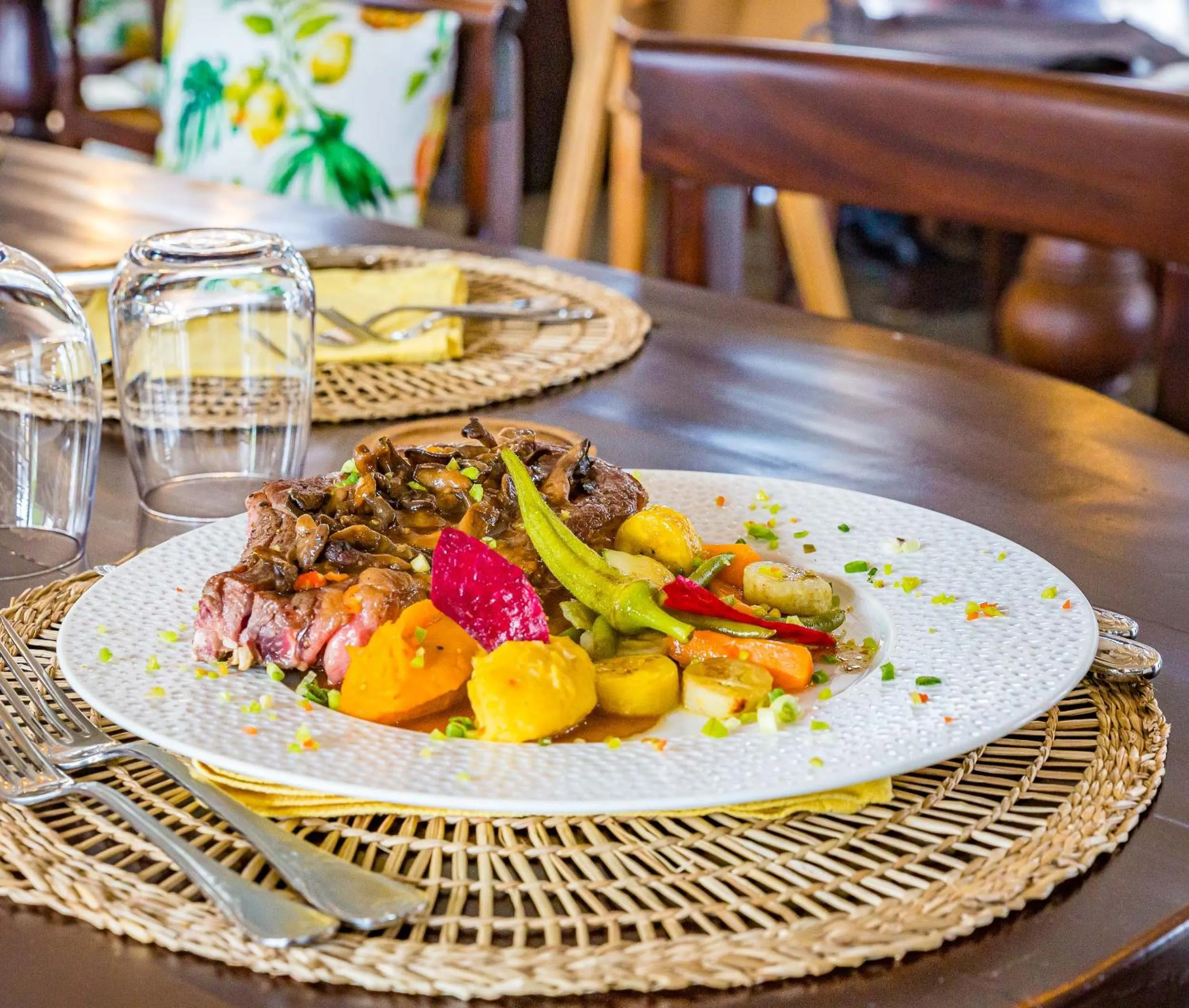 Restaurant/places to eat in Habitation Saint Charles - Hôtel de Charme & Spa