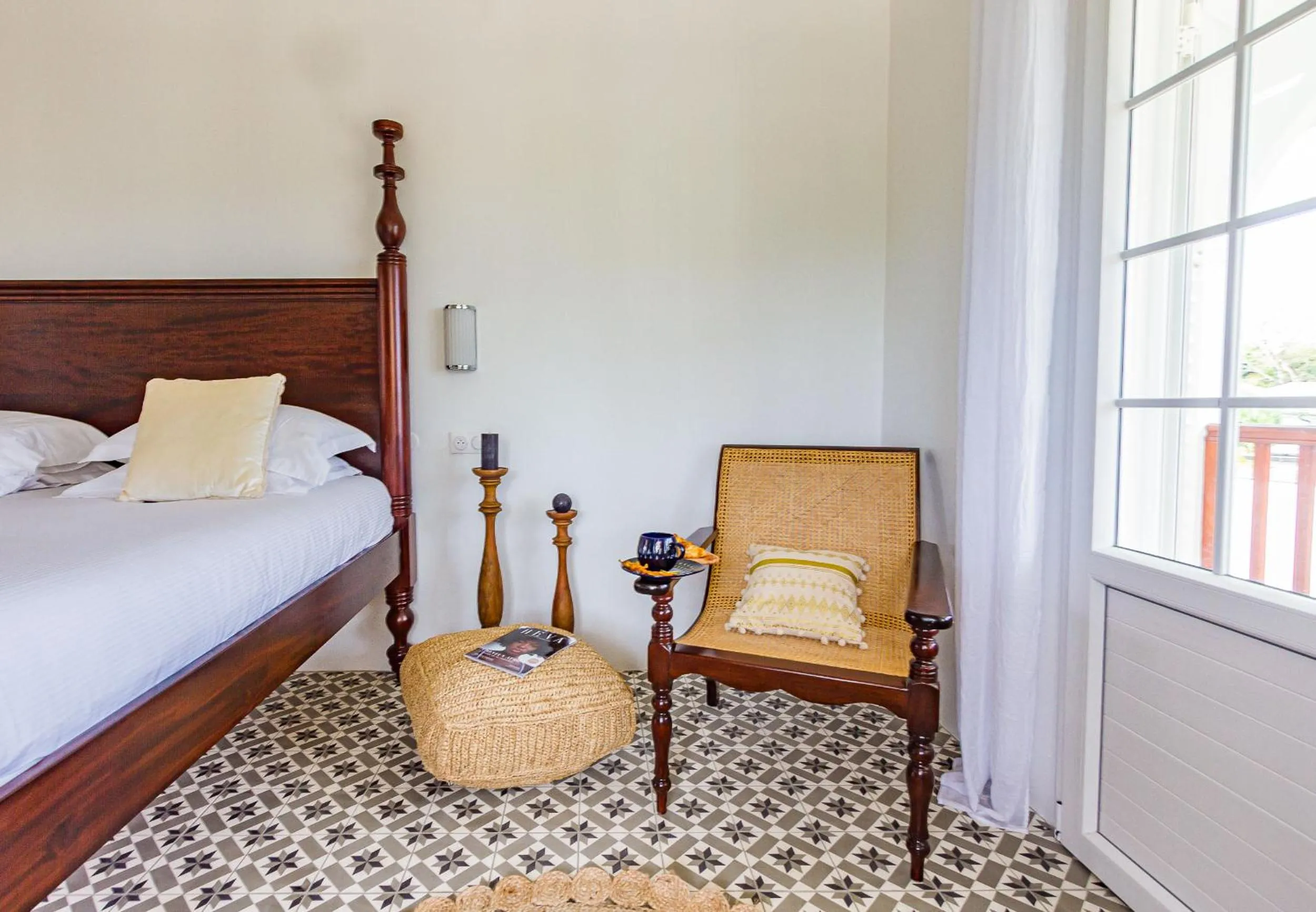 Bedroom, Bed in Habitation Saint Charles - Hôtel de Charme & Spa