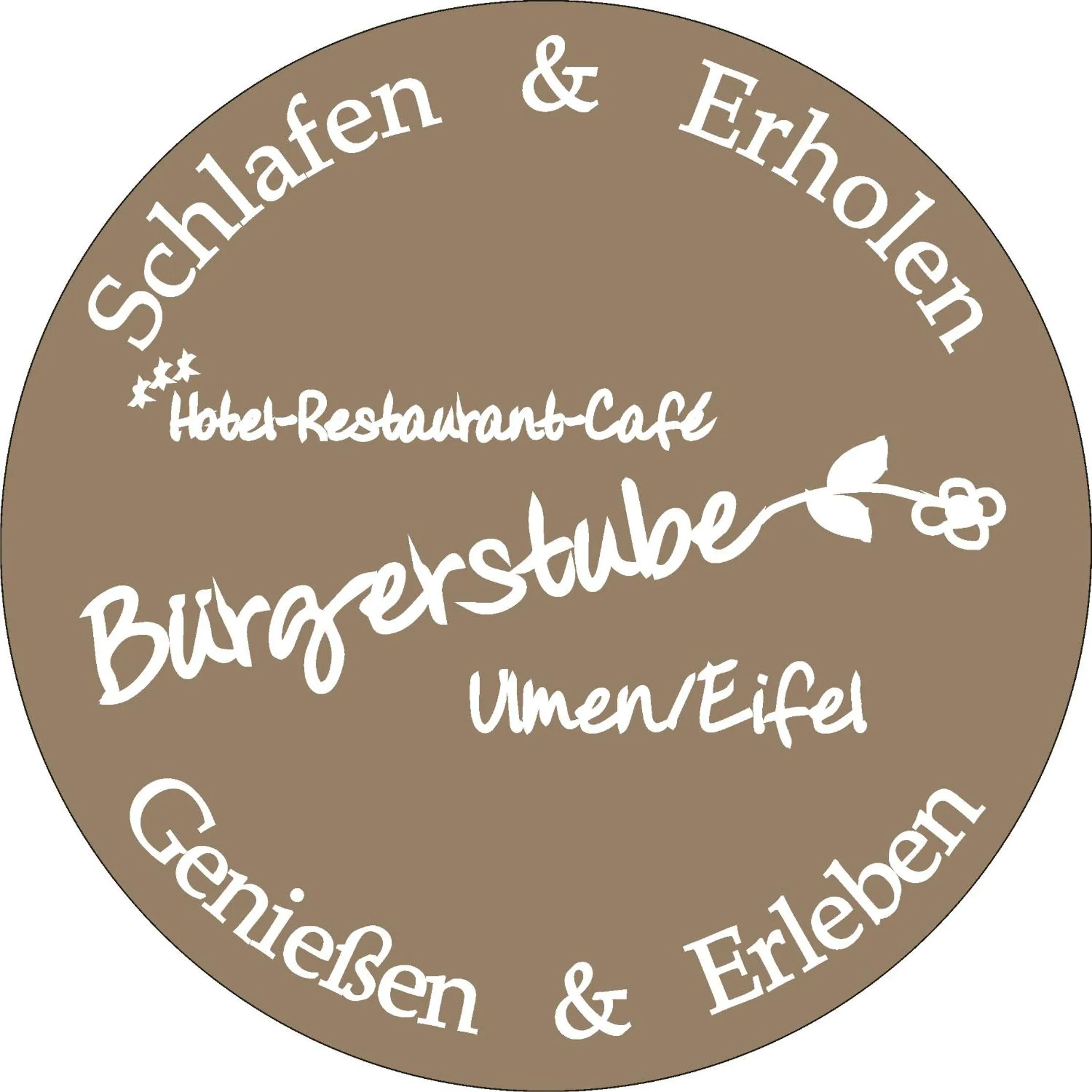Property logo or sign in Hotel Restaurant Bürgerstube