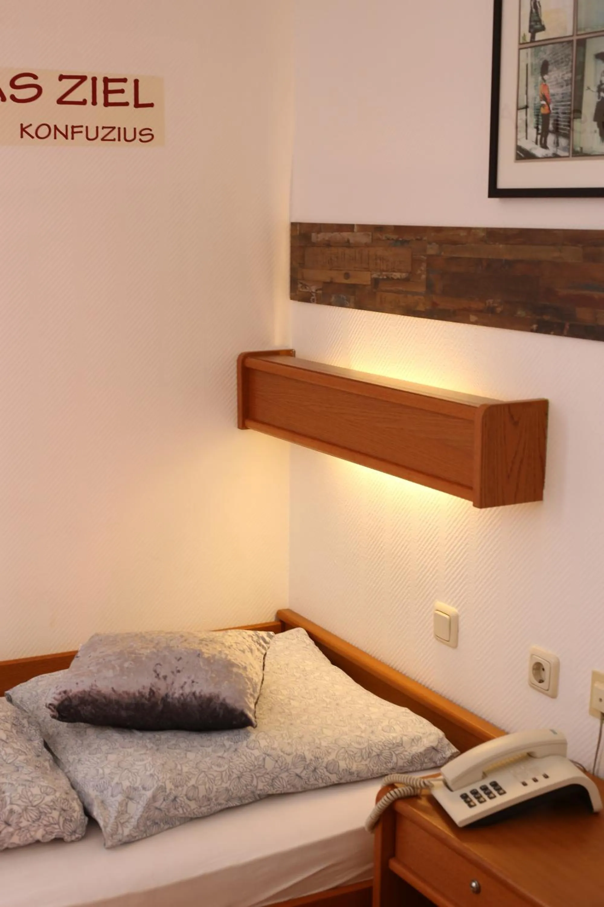 Bed in Hotel Restaurant Bürgerstube