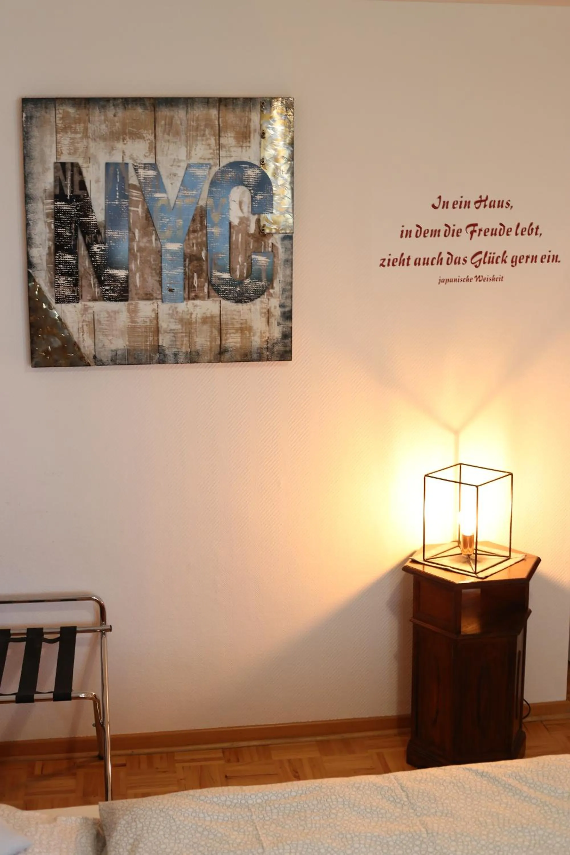 Bed in Hotel Restaurant Bürgerstube