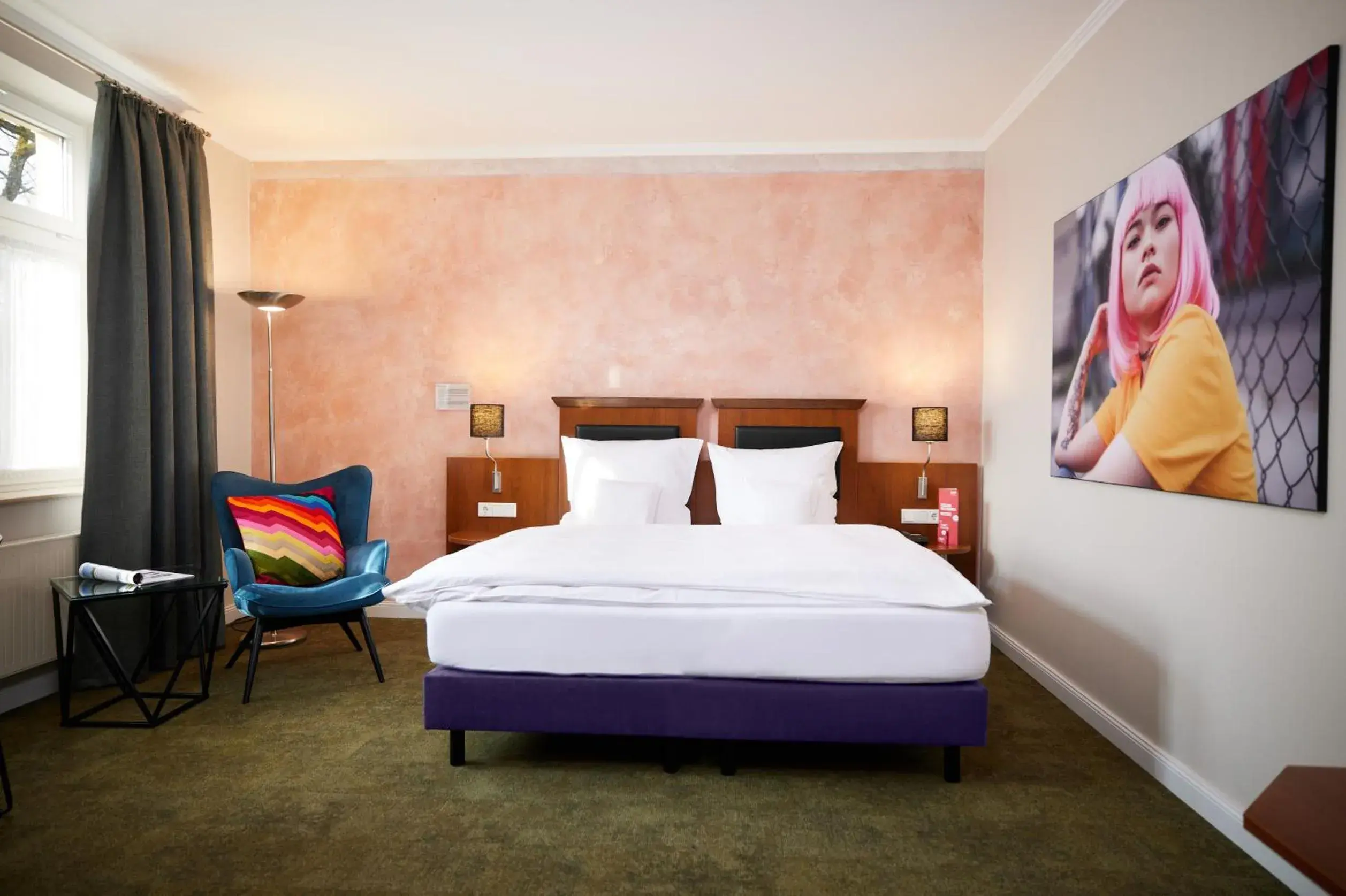 Comfort Double Room with Sauna in Kochs Stadthotel Comfort Double Room with Sauna in Kochs Stadthotel