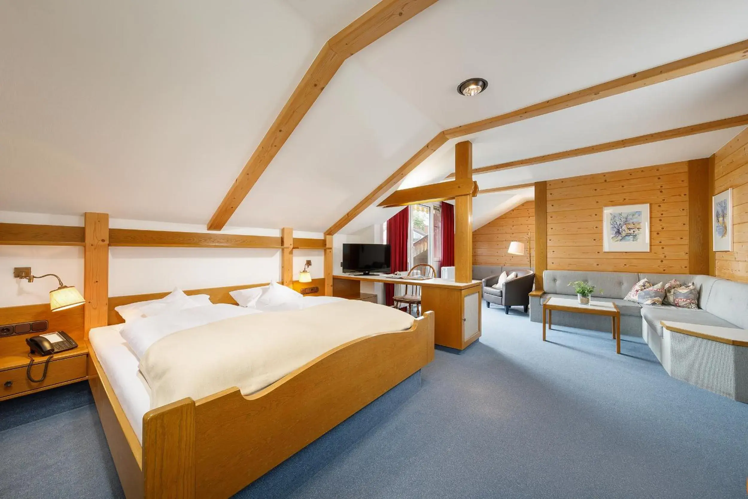 Photo of the whole room, Bed in Kneipp-Kurhotel Steinle