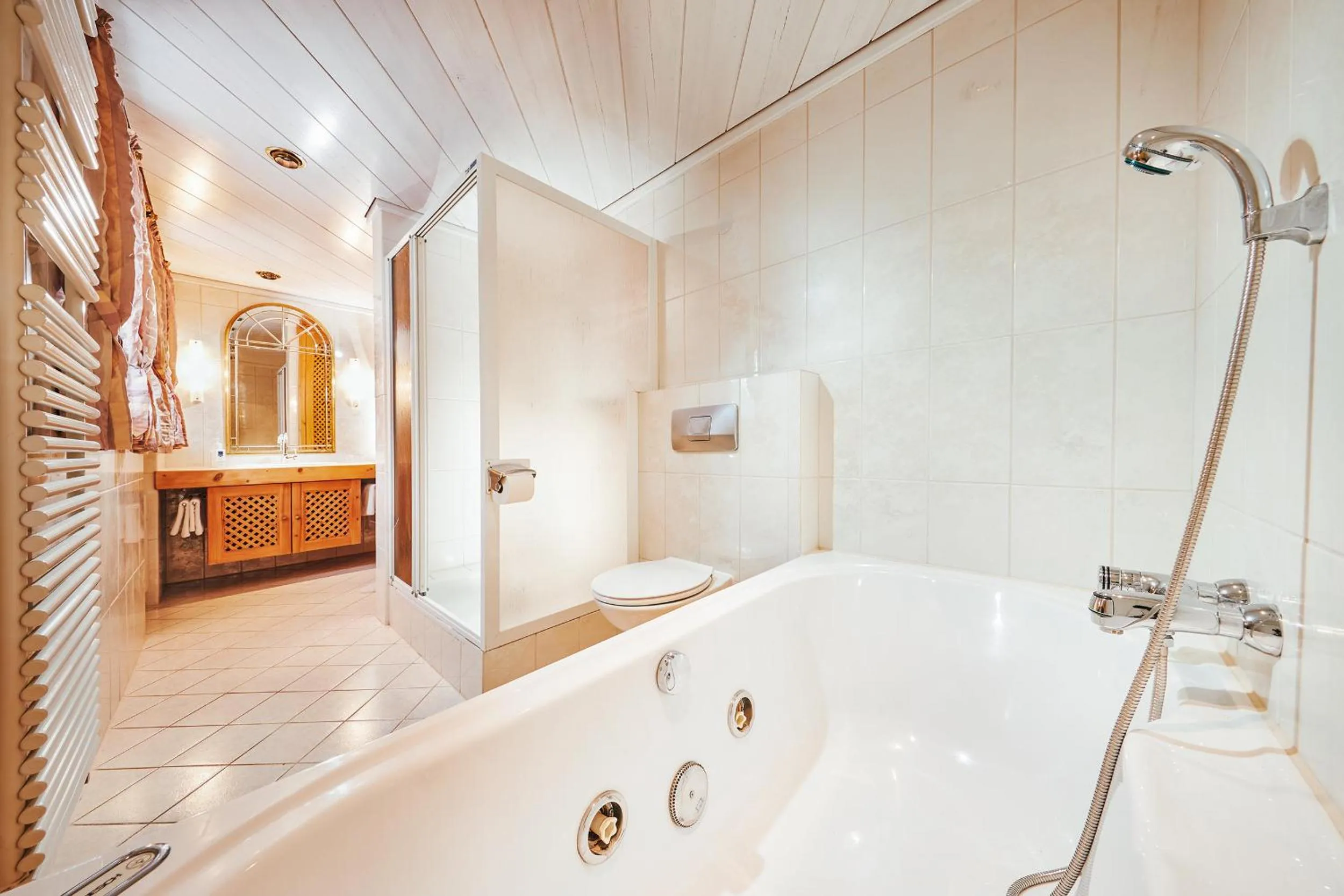 Shower in Kneipp-Kurhotel Steinle