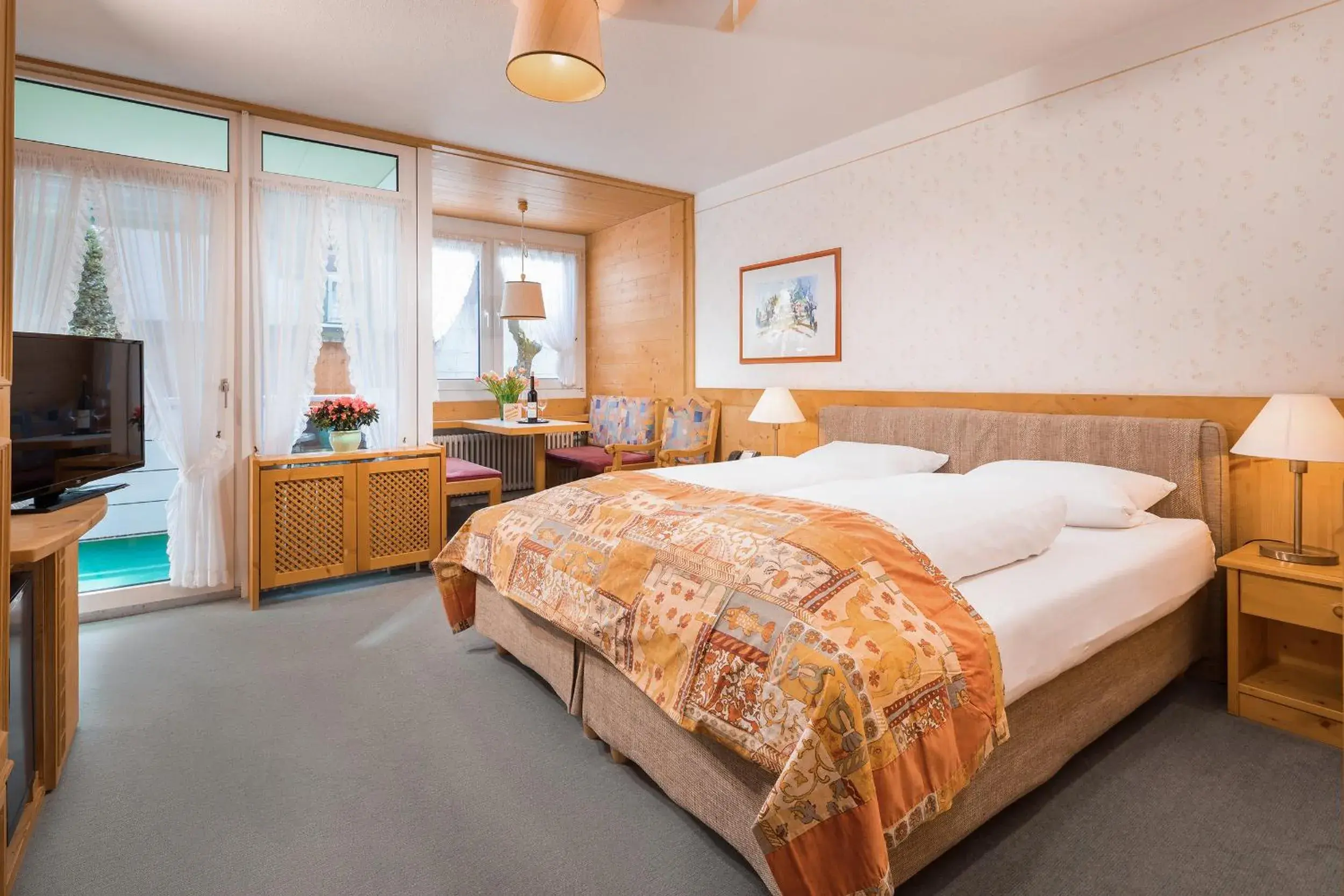 Bed in Kneipp-Kurhotel Steinle