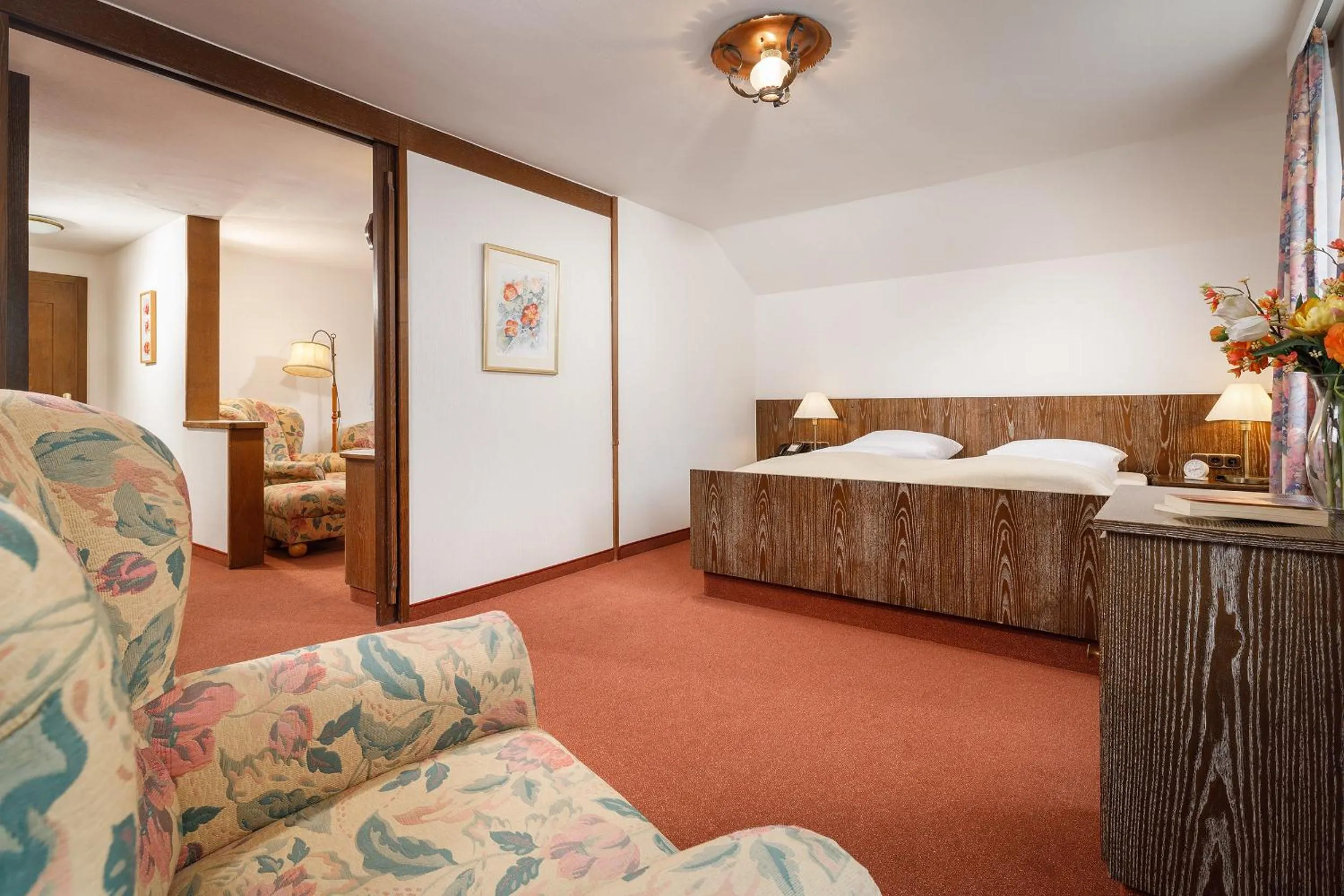 Bed in Kneipp-Kurhotel Steinle