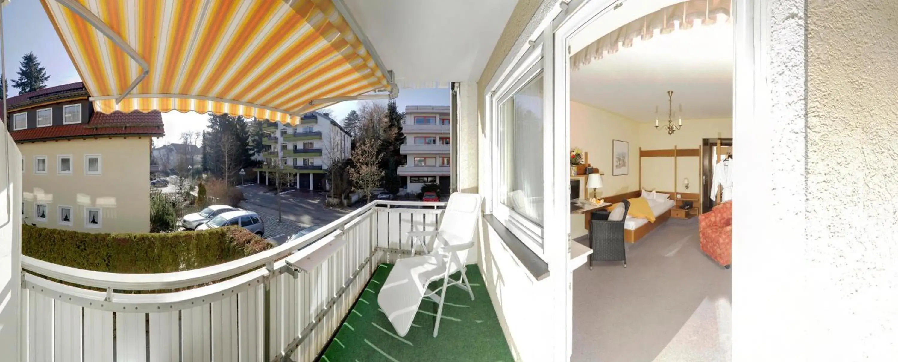 Balcony/Terrace in Kneipp-Kurhotel Steinle