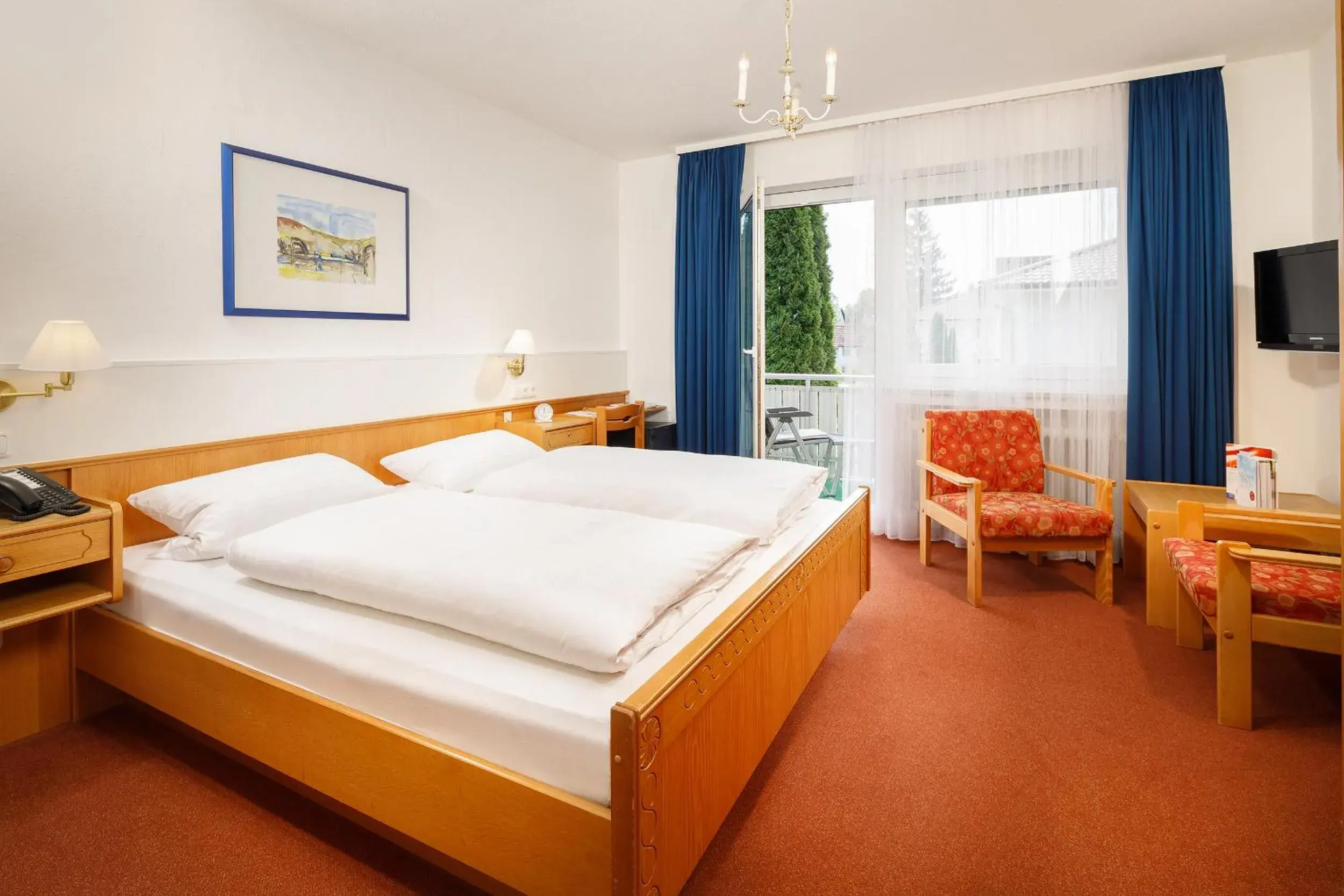 Bed in Kneipp-Kurhotel Steinle