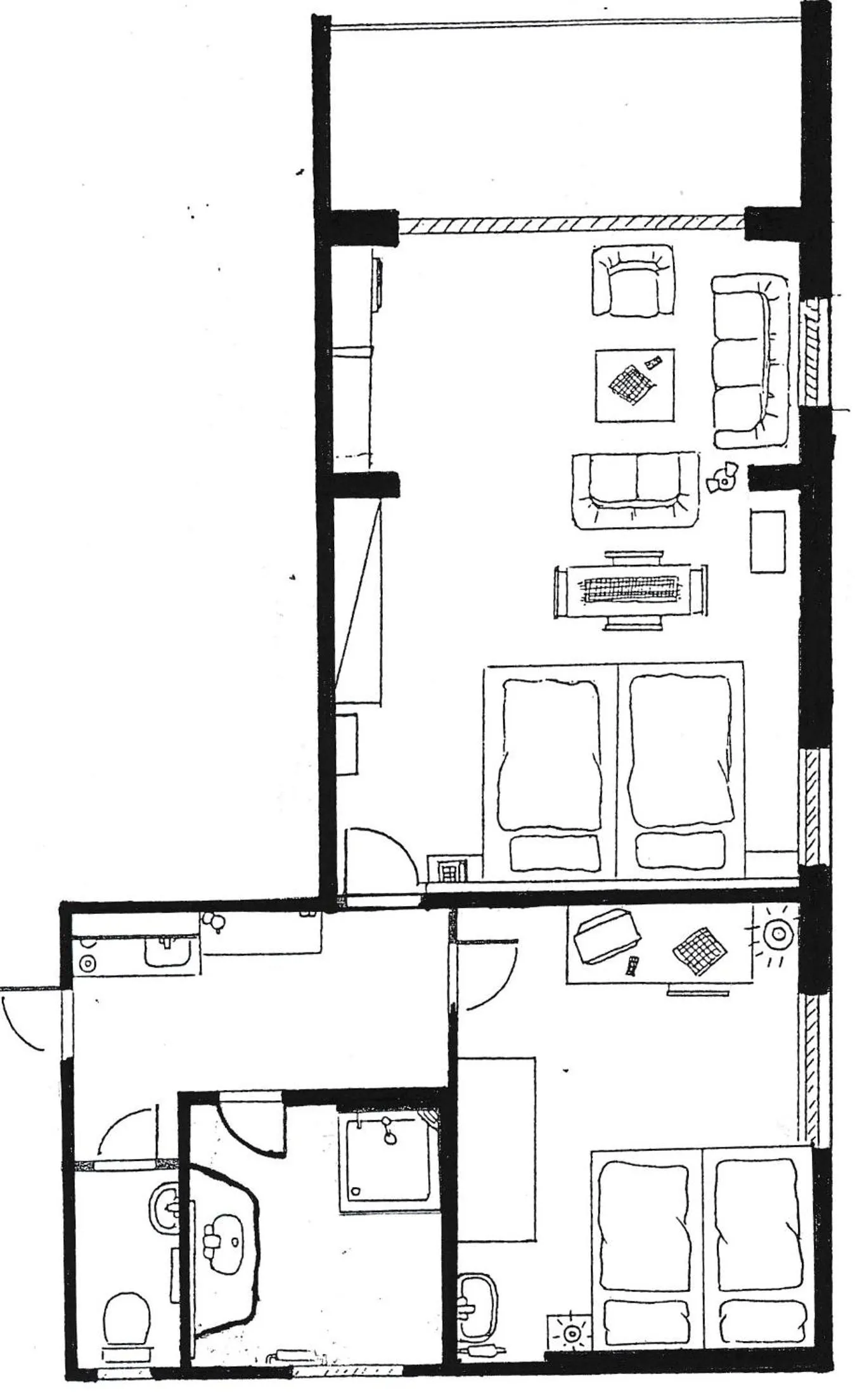 Floor plan in Kneipp-Kurhotel Steinle