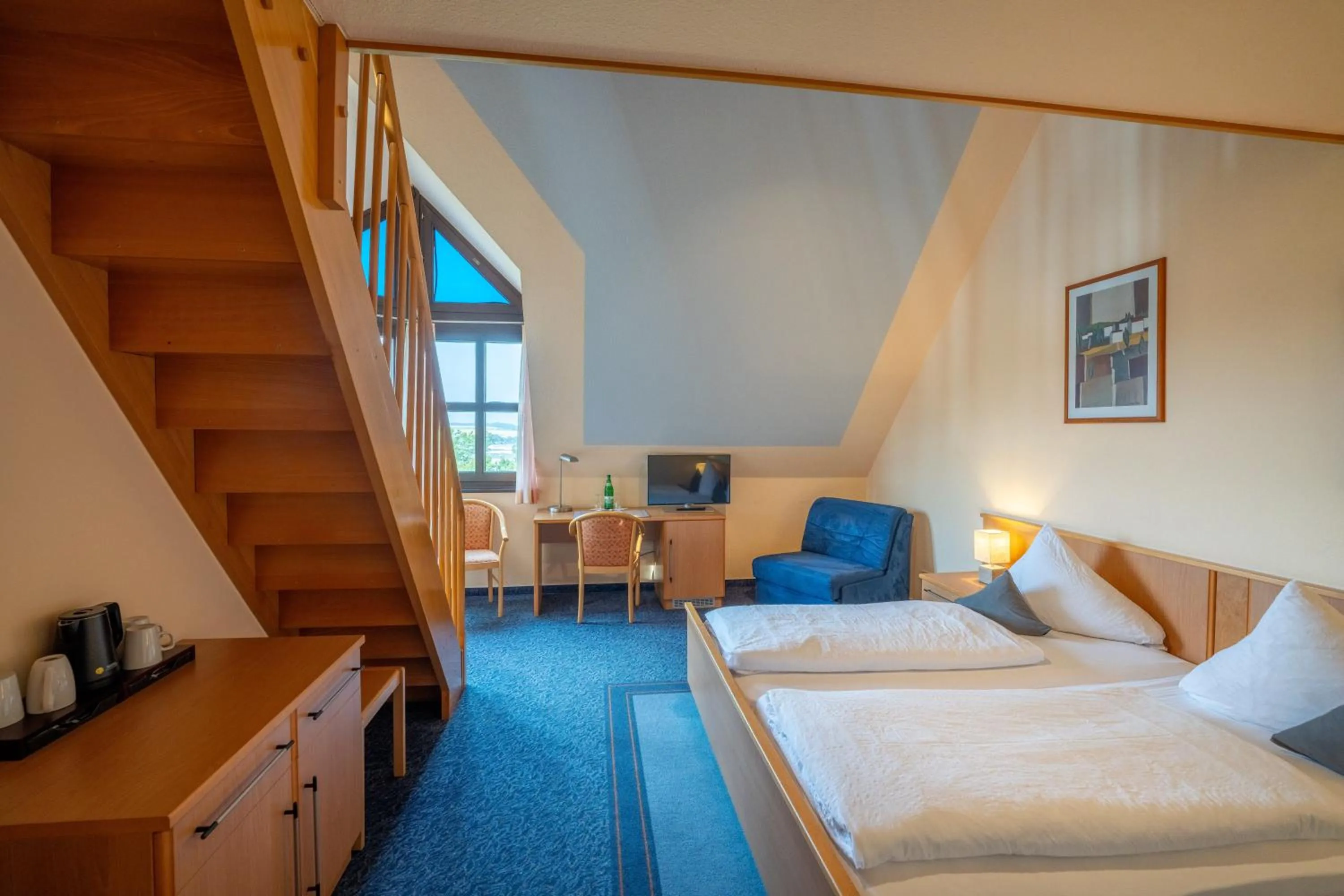 Bed in BurgStadt-Hotel