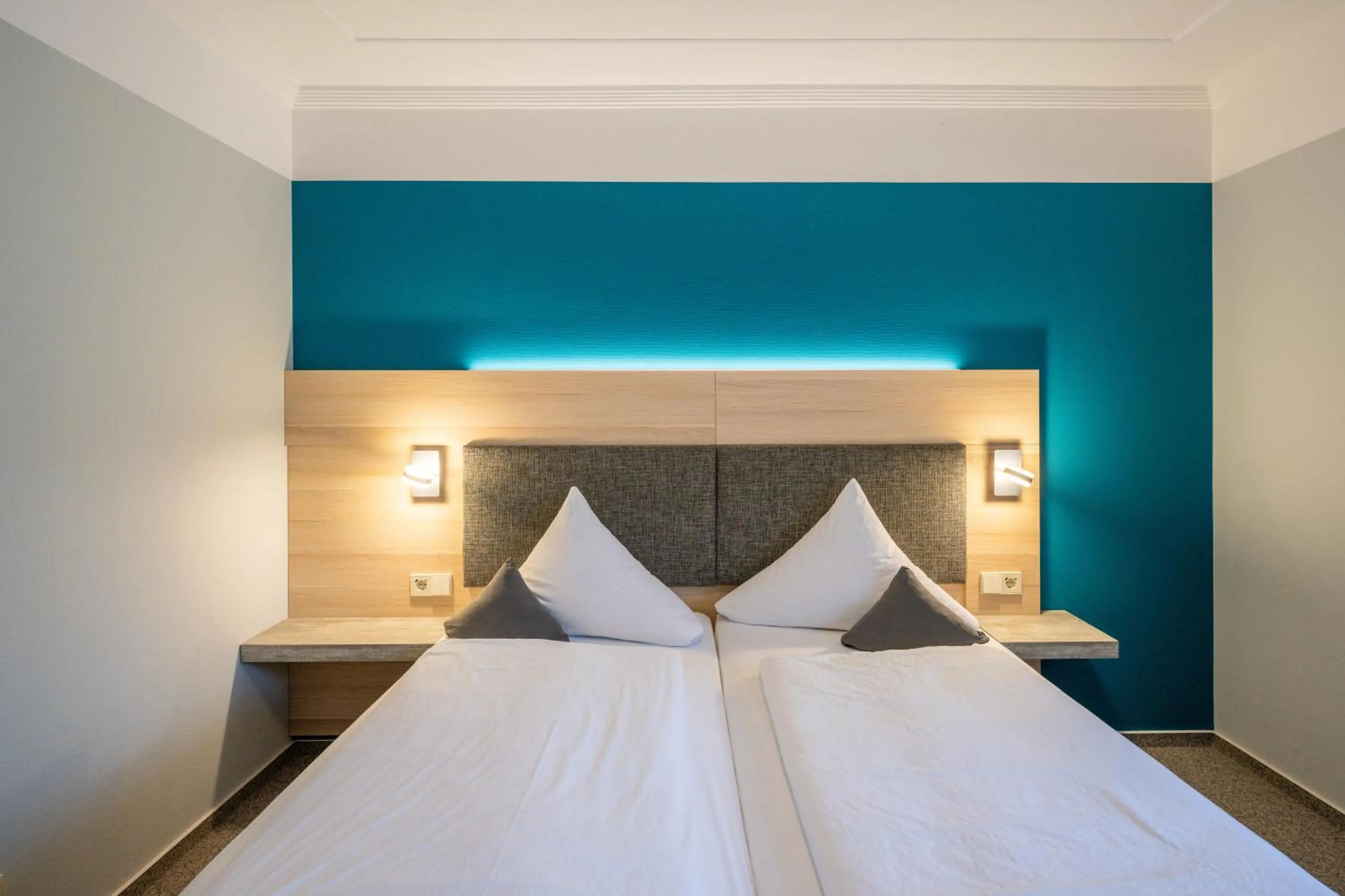 Bed in BurgStadt-Hotel