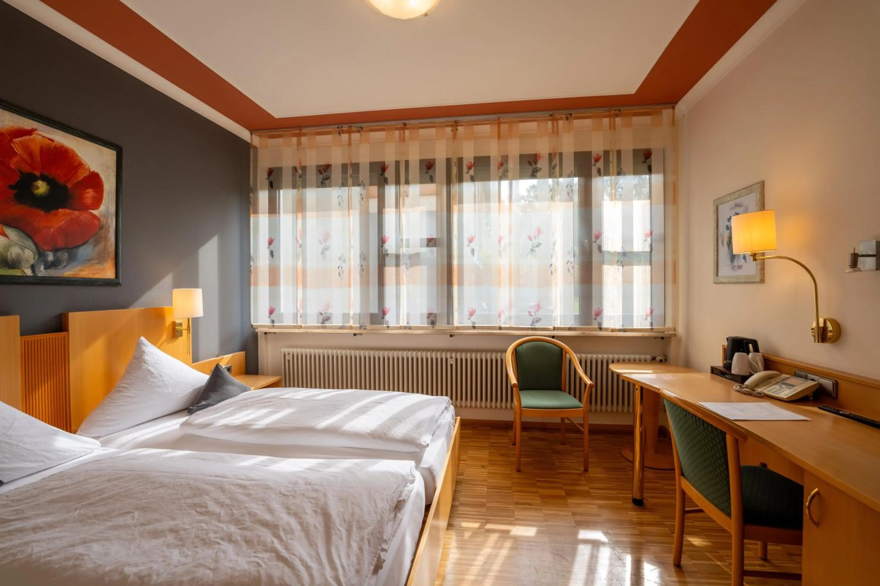 Bed in BurgStadt-Hotel
