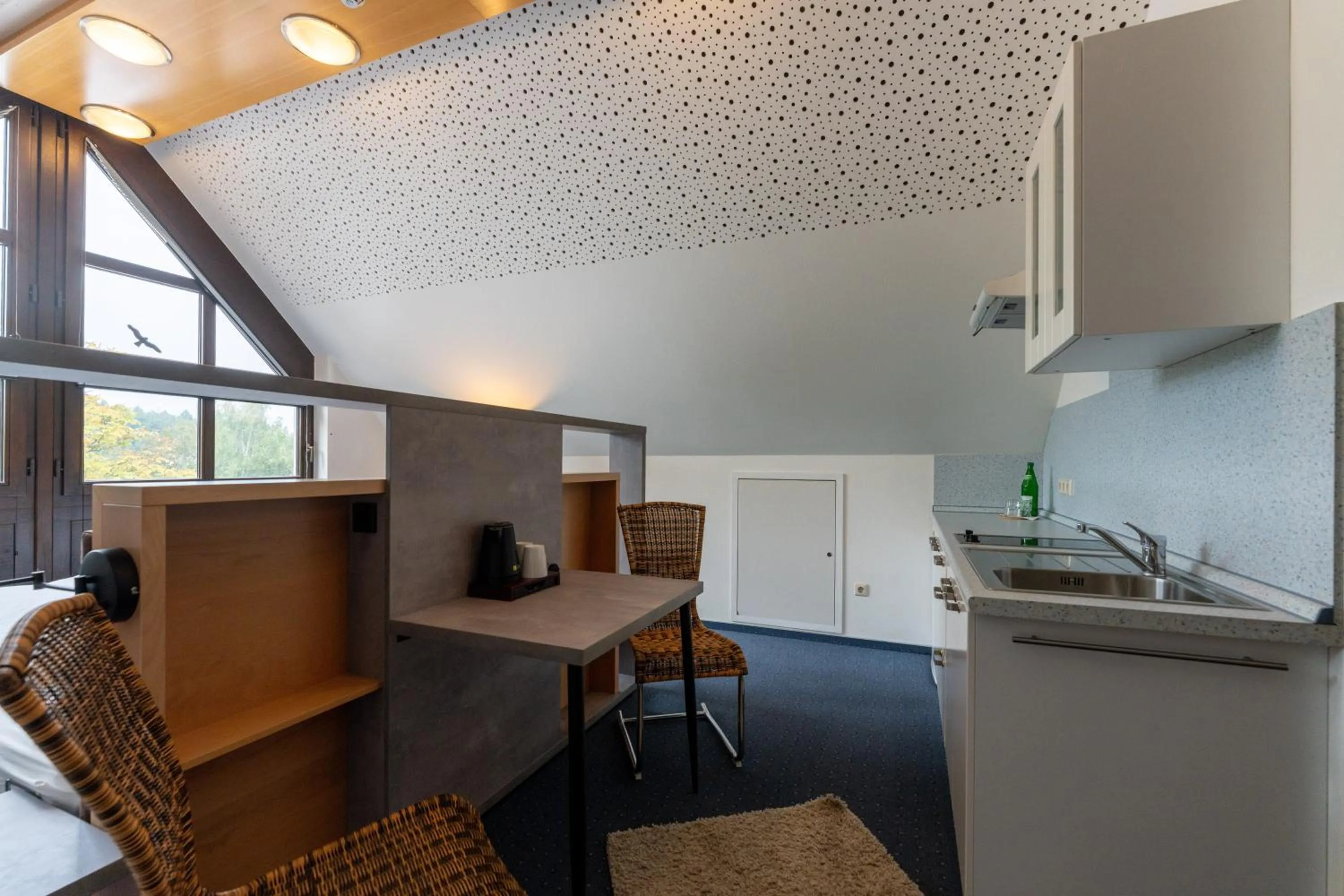 Kitchen or kitchenette in BurgStadt-Hotel