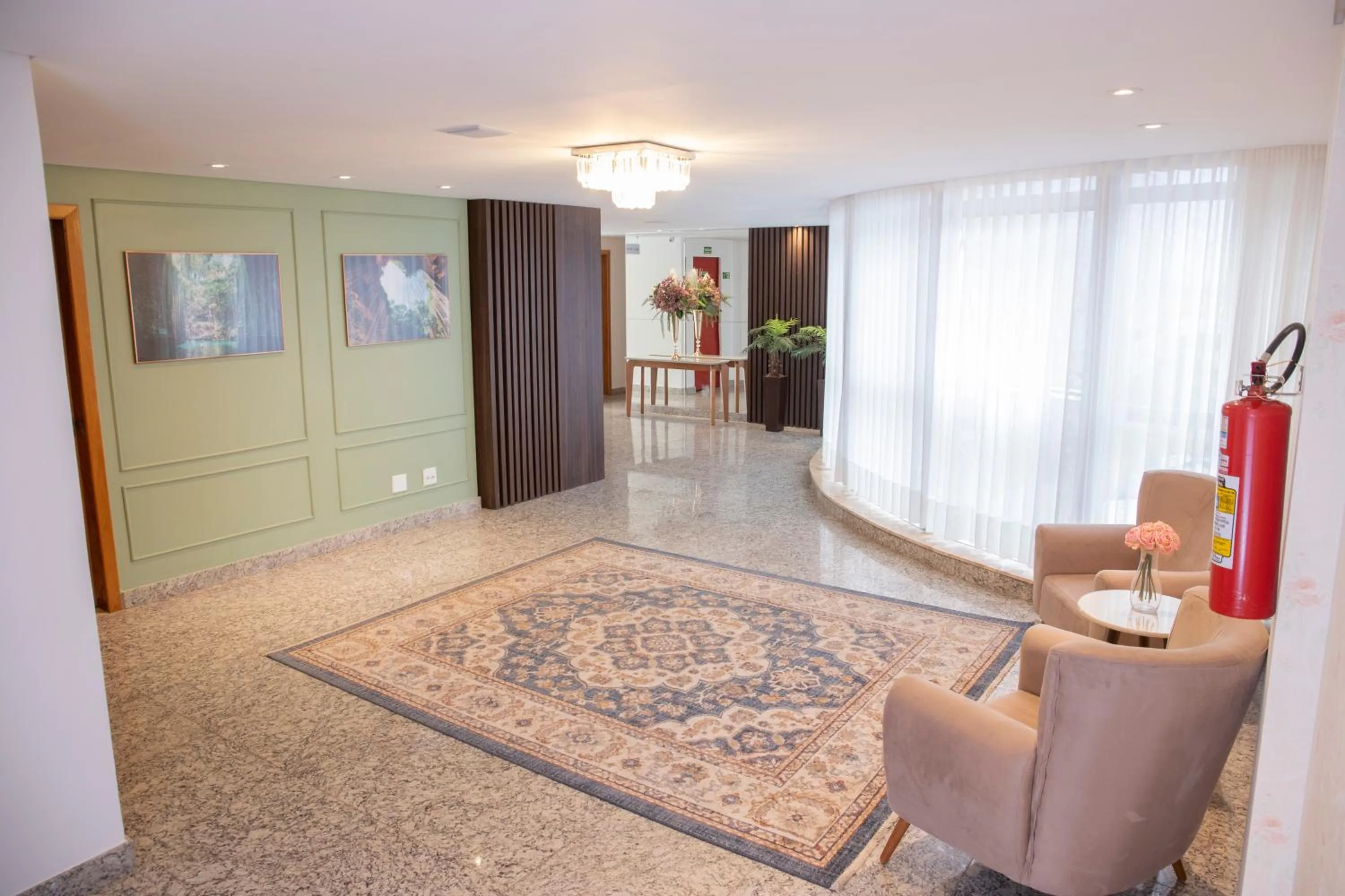 Living room in Cancún Hotel by H Hotéis - Airport