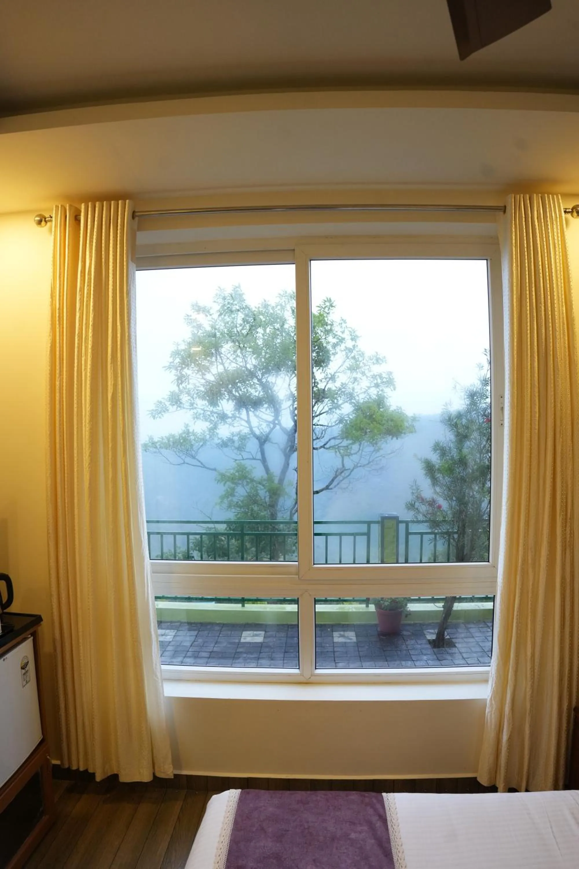 Bed in Vaga Mist Resort Vagamon