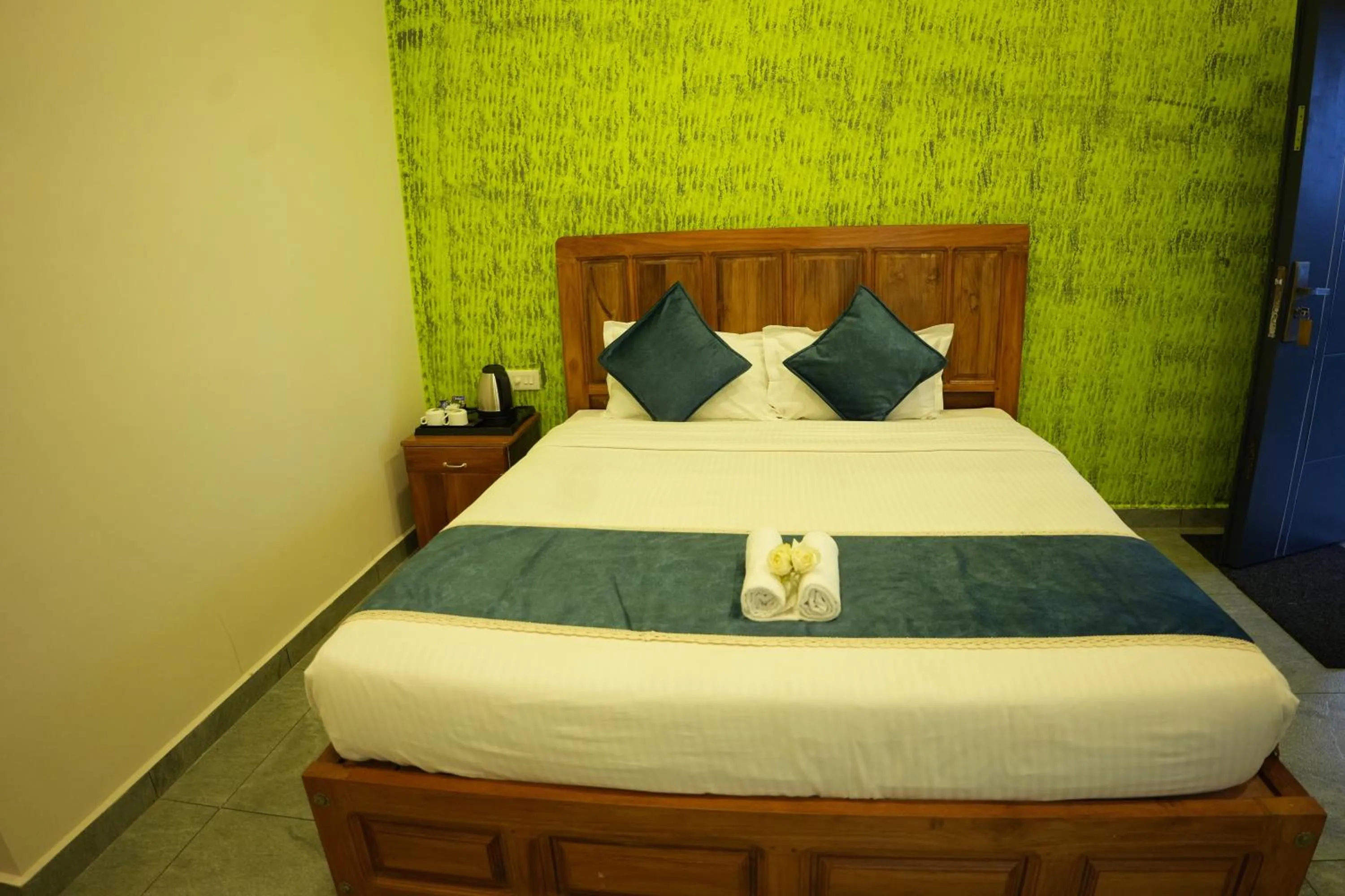 Bed in Vaga Mist Resort Vagamon