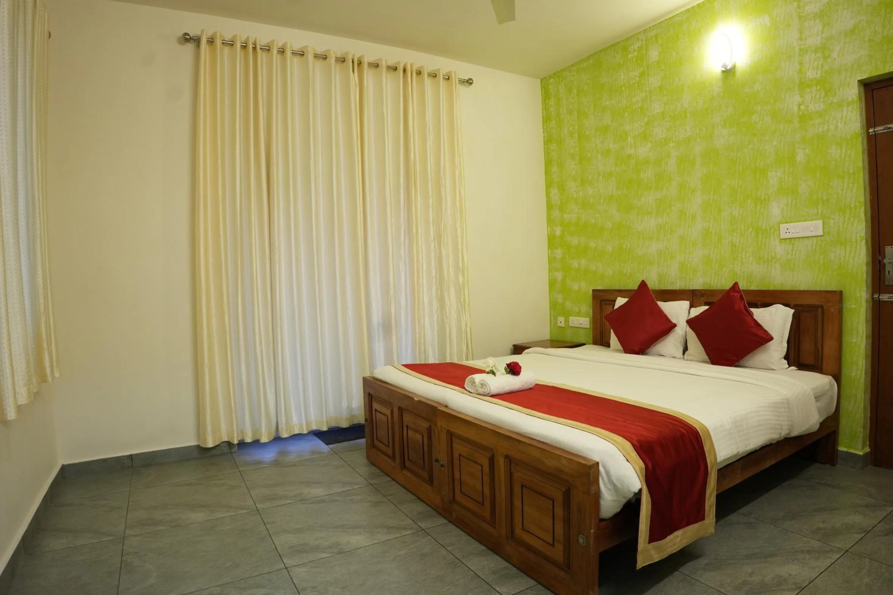 Bed in Vaga Mist Resort Vagamon