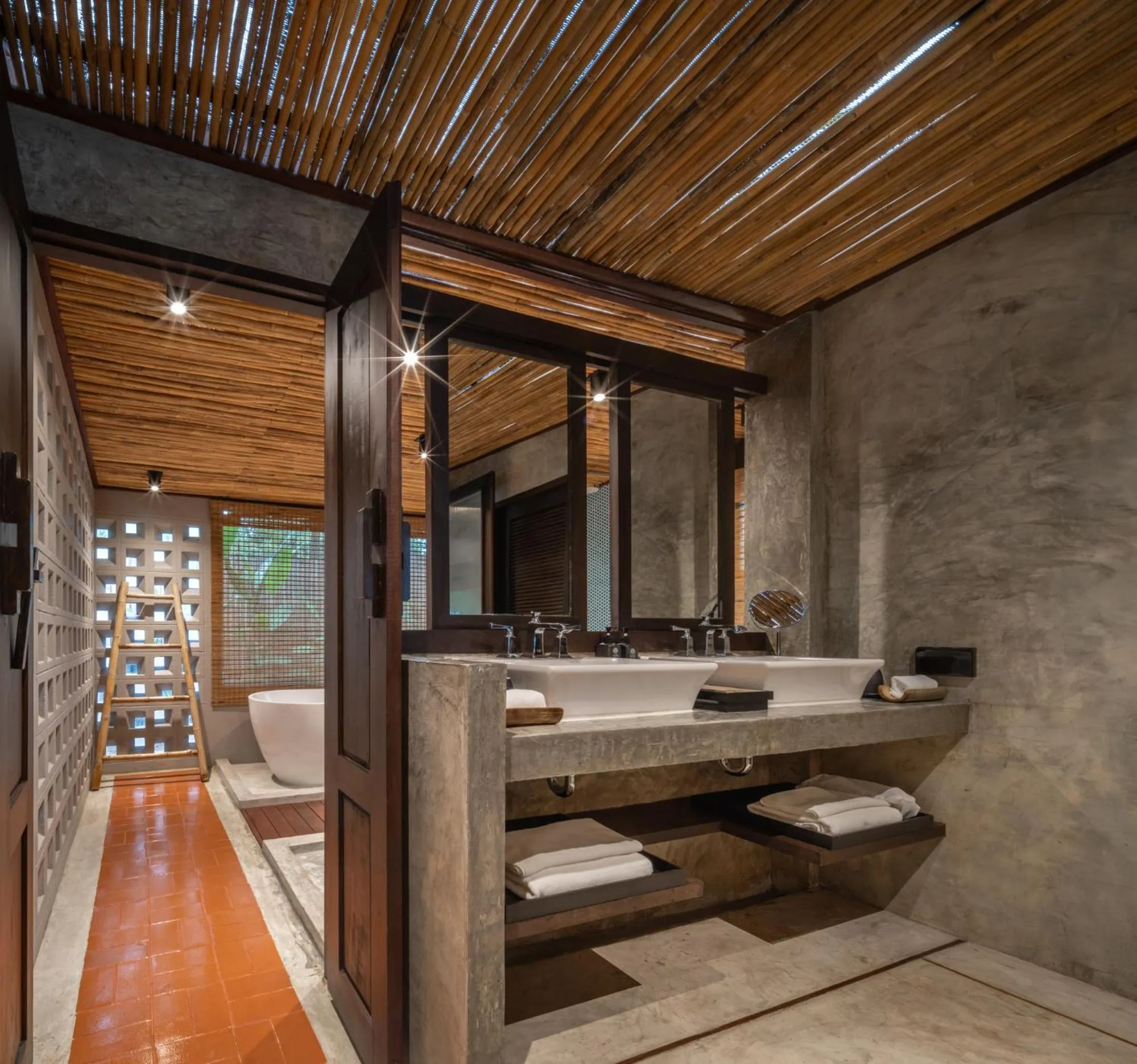 Bathroom in Phapok Eco Resort