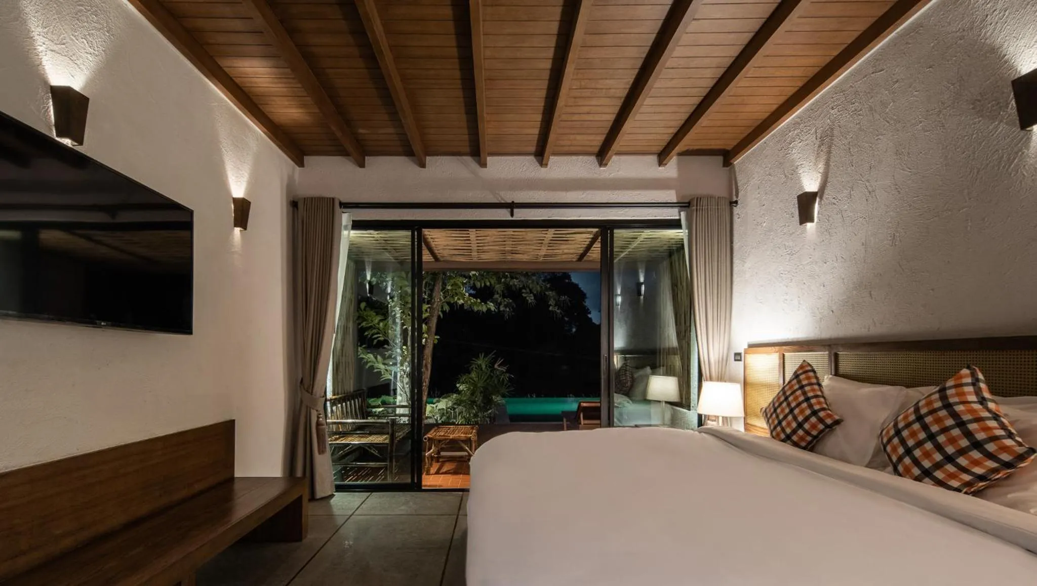 Photo of the whole room, Bed in Phapok Eco Resort