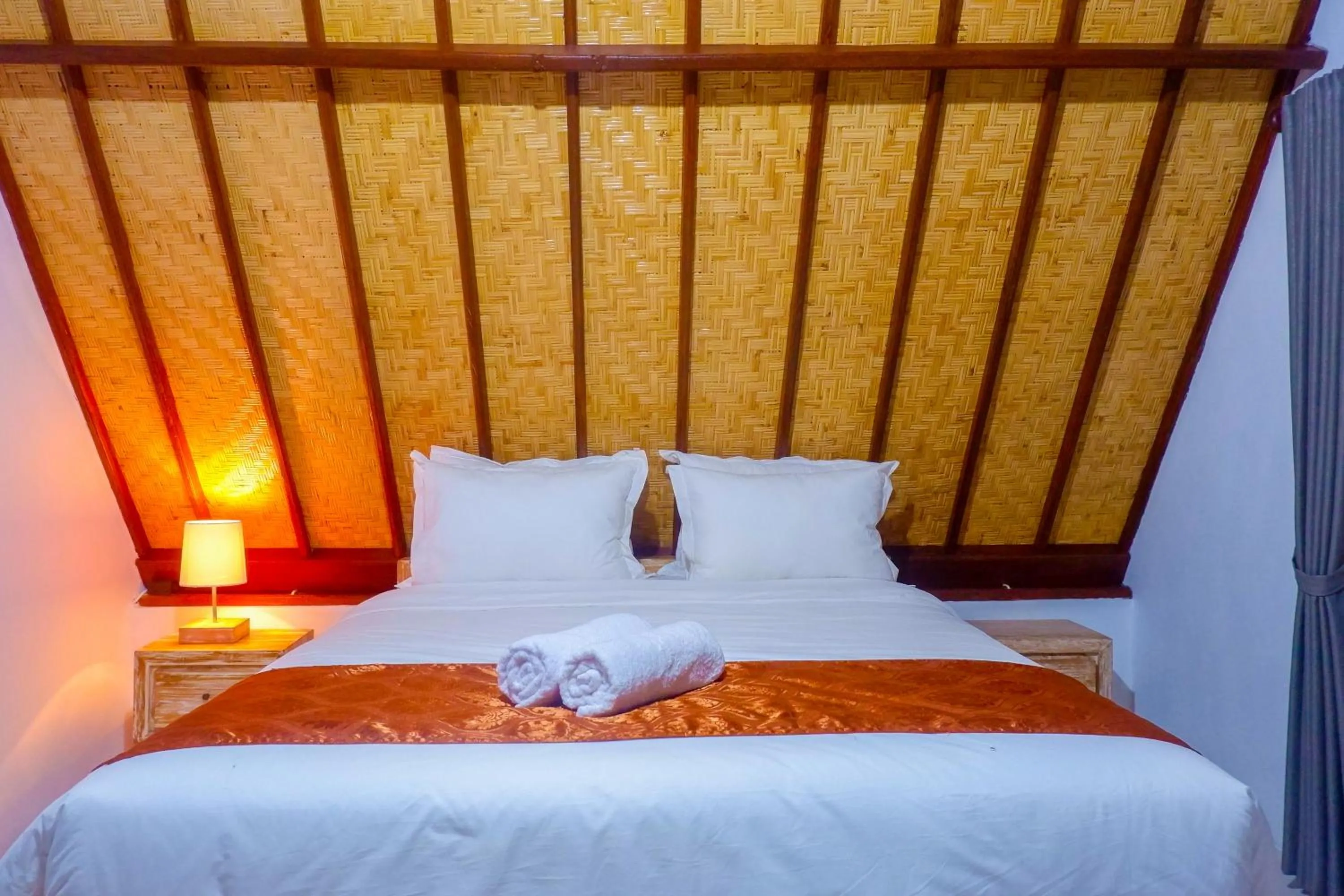 Bed in Sun Colada Villas & Spa