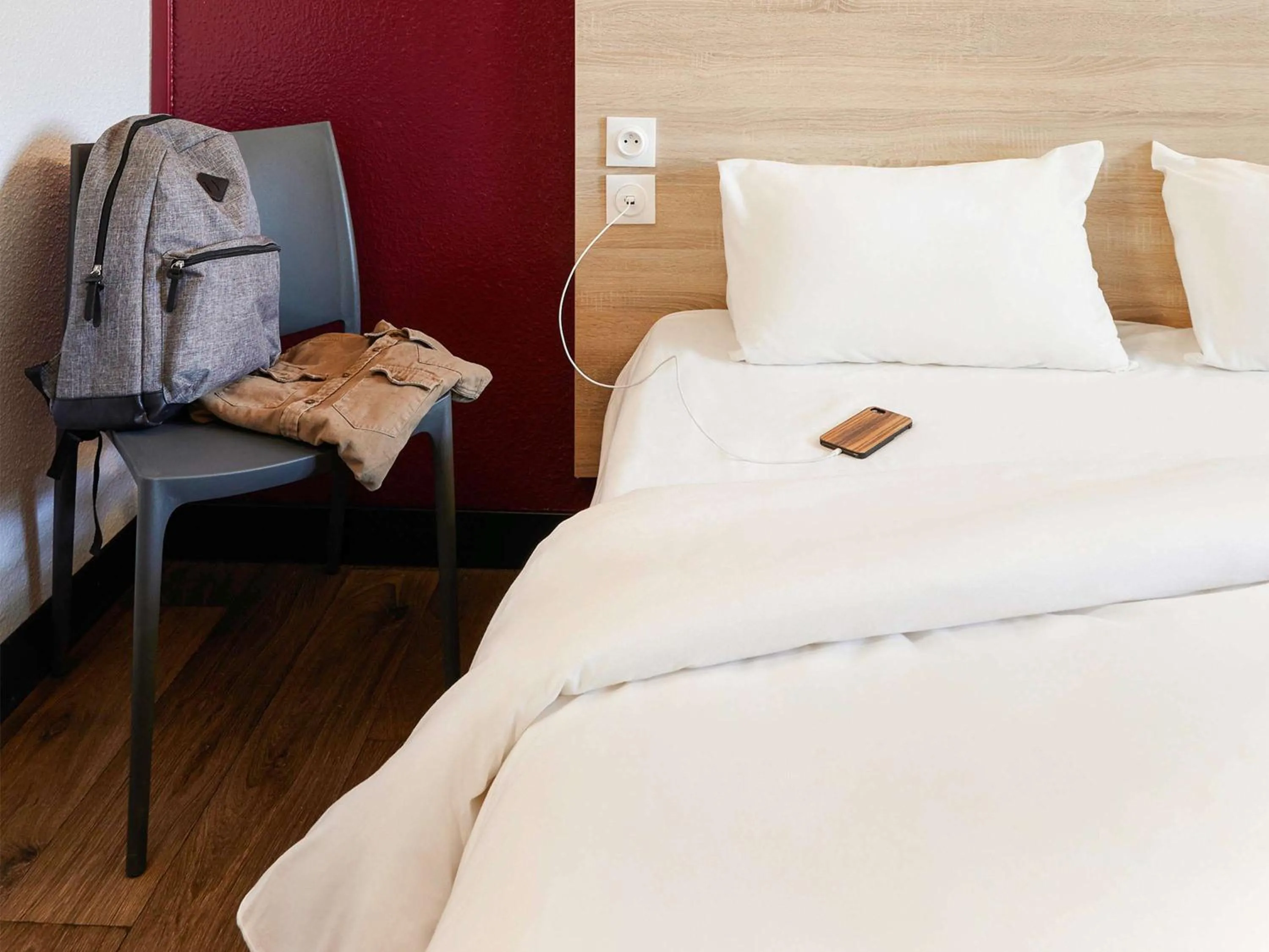 Photo of the whole room, Bed in hotelF1 Bordeaux Sud Villenave d'Ornon