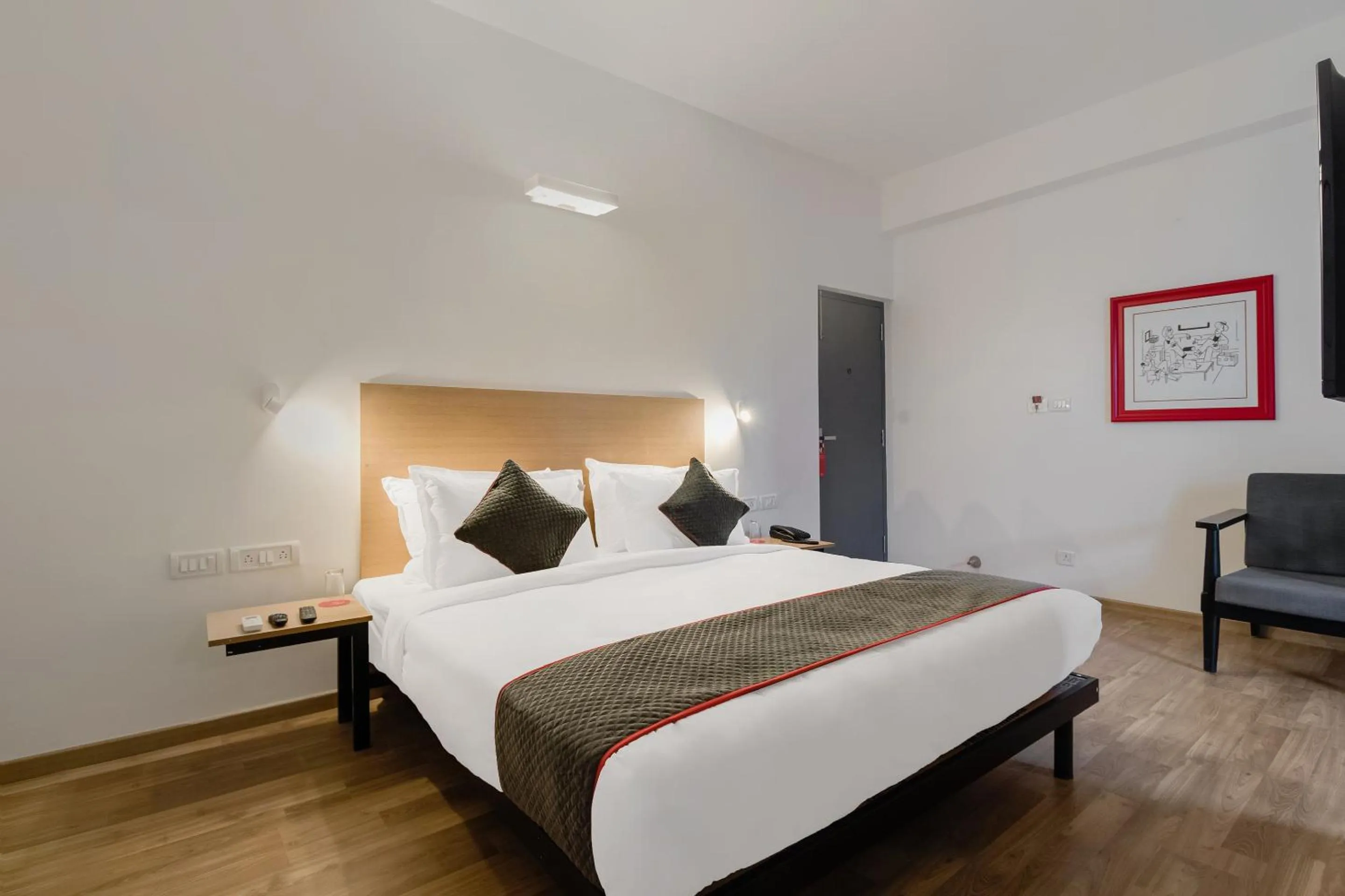 Bedroom, Bed in Townhouse Ramamurthy Nagar Near Baiyappanahalli Metro Station