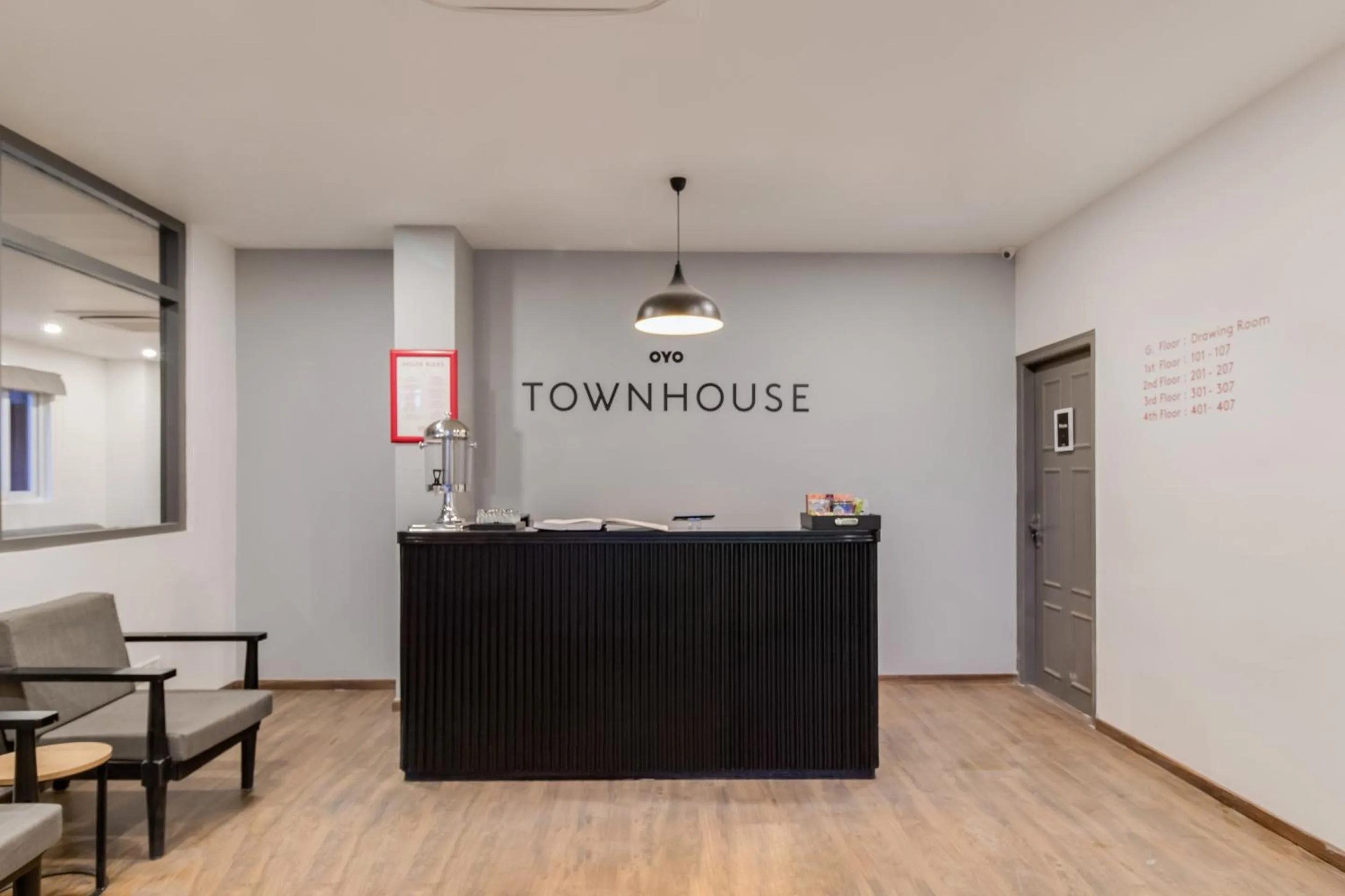 Lobby or reception in Townhouse Ramamurthy Nagar Near Baiyappanahalli Metro Station