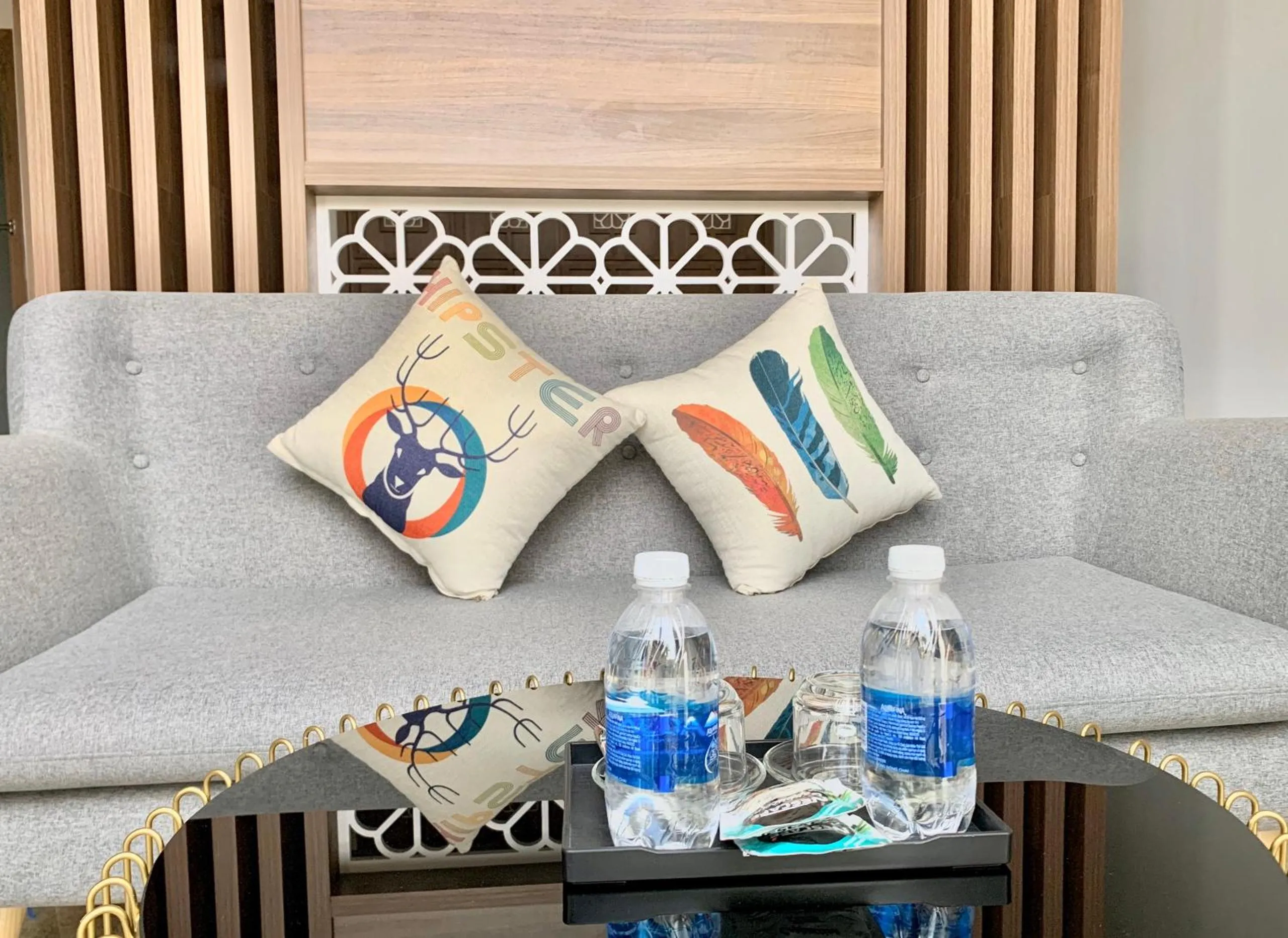 Seating area in Golden Inn Hotel