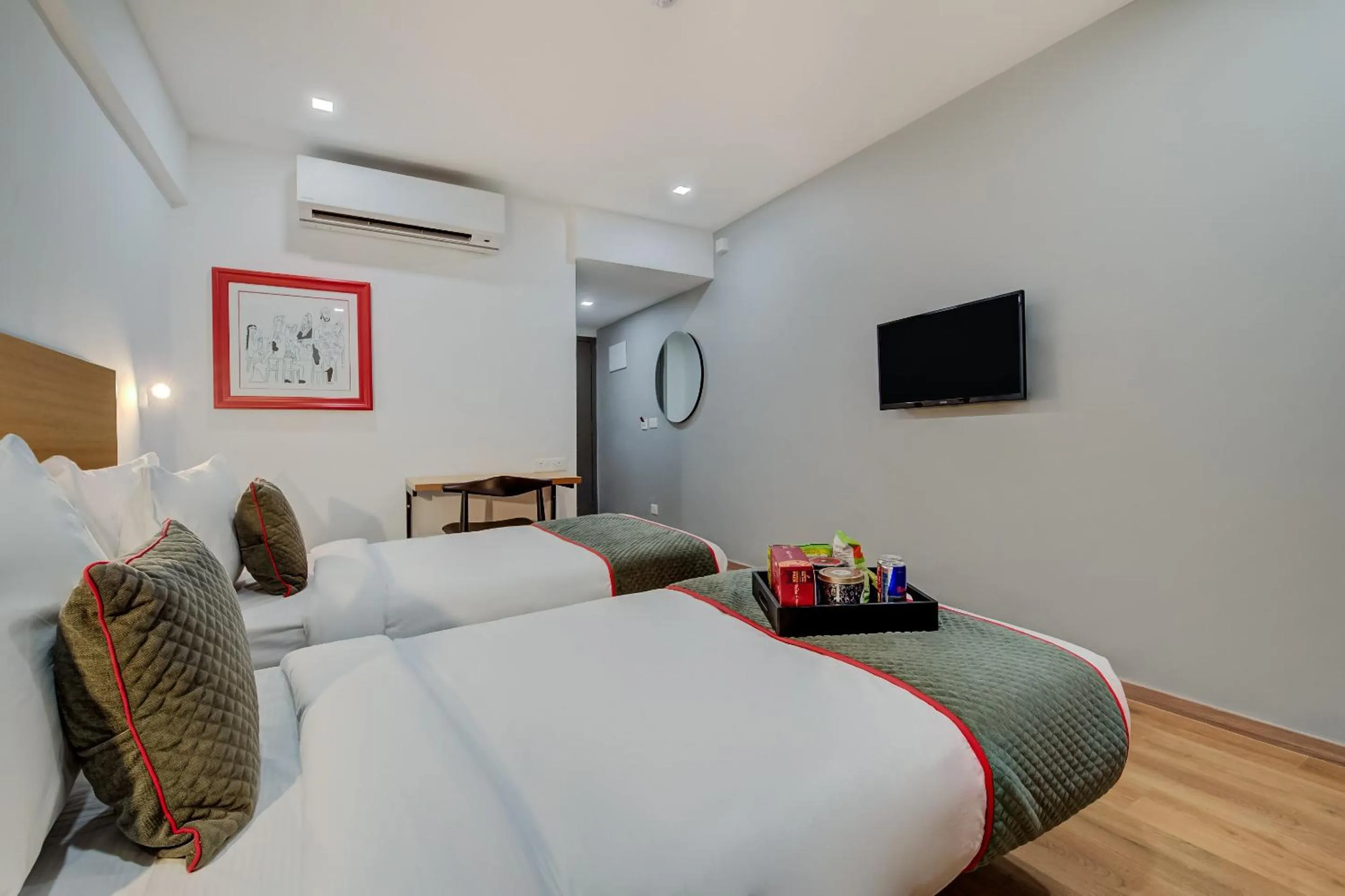 Bedroom, Bed in Super Townhouse MG Road Pune