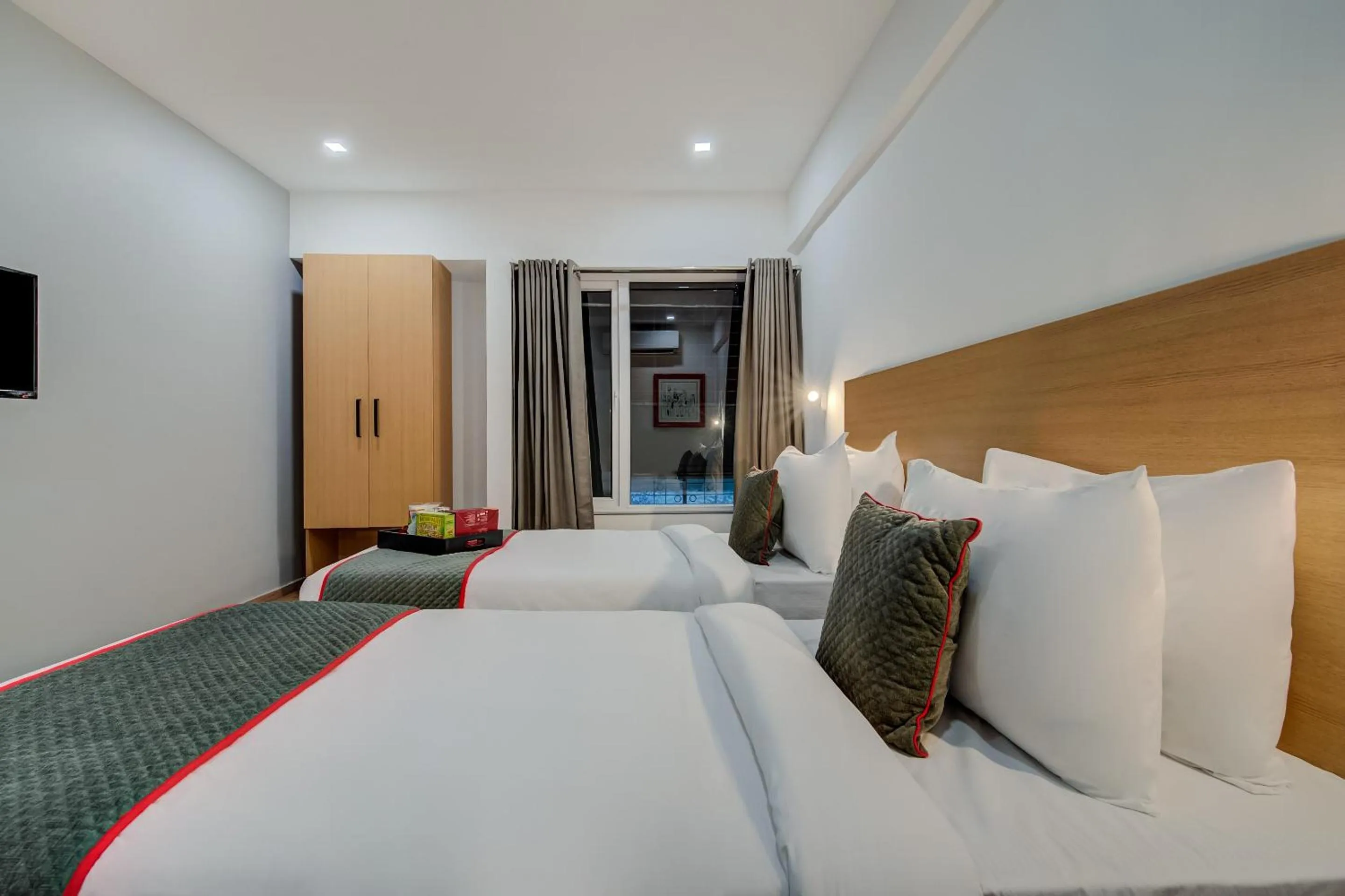 Bedroom, Bed in Super Townhouse MG Road Pune