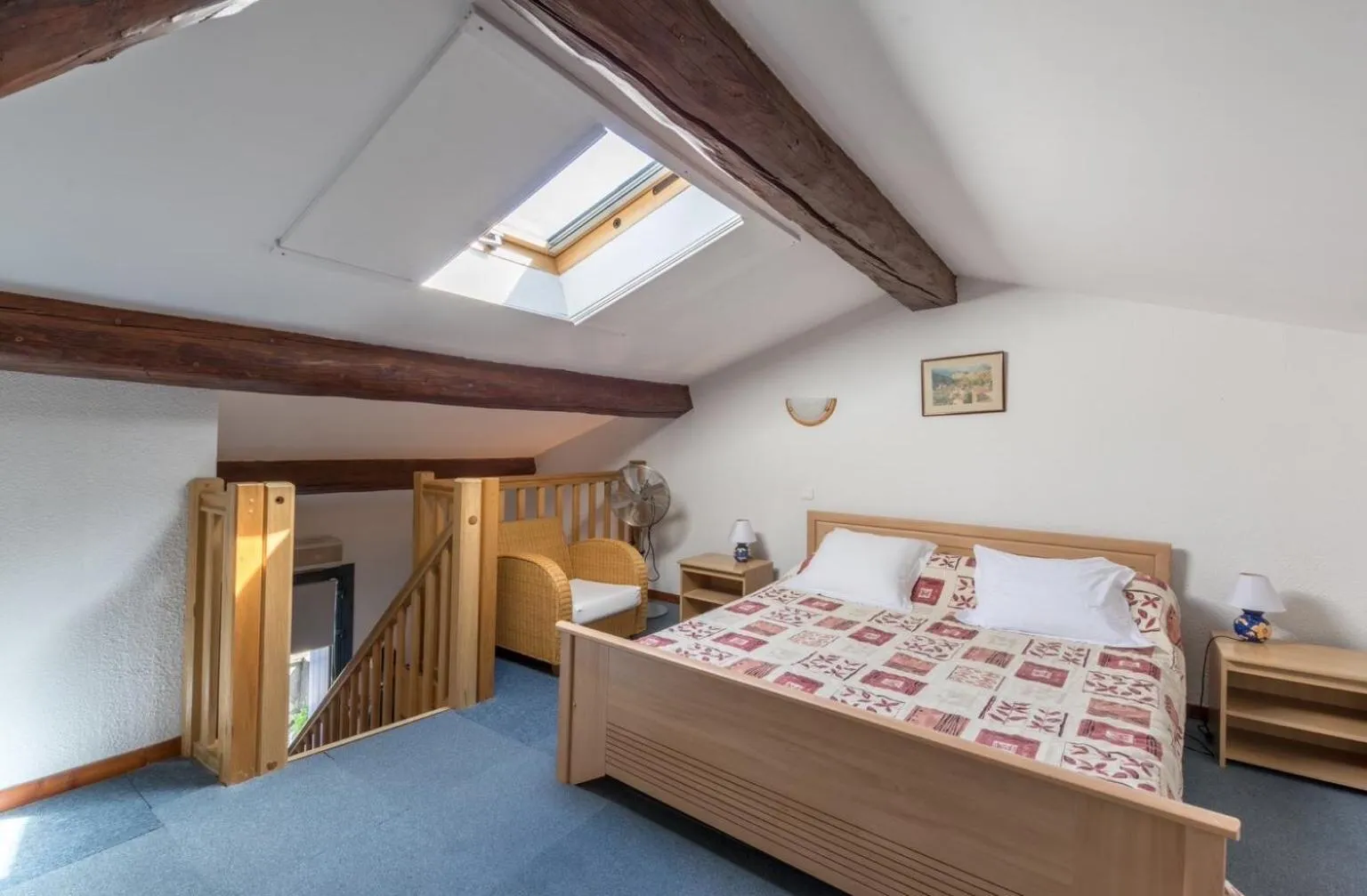 Bed in Auberge de Saugras