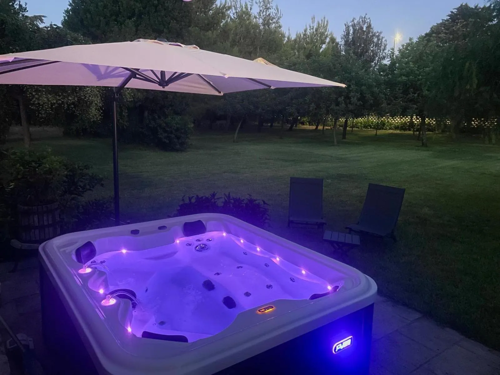 Garden in b&b Casale Vecchio Lecce