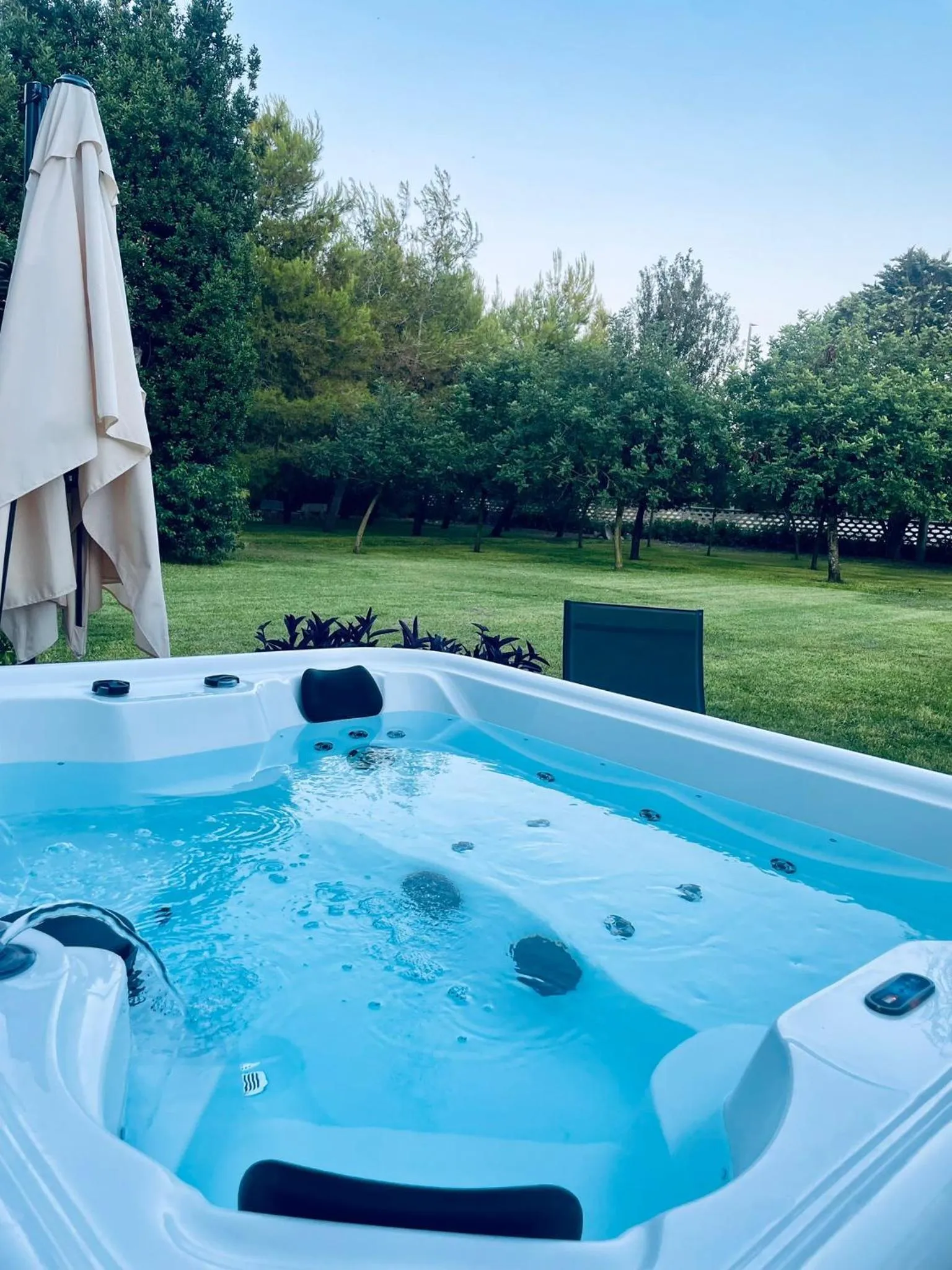 Garden in b&b Casale Vecchio Lecce