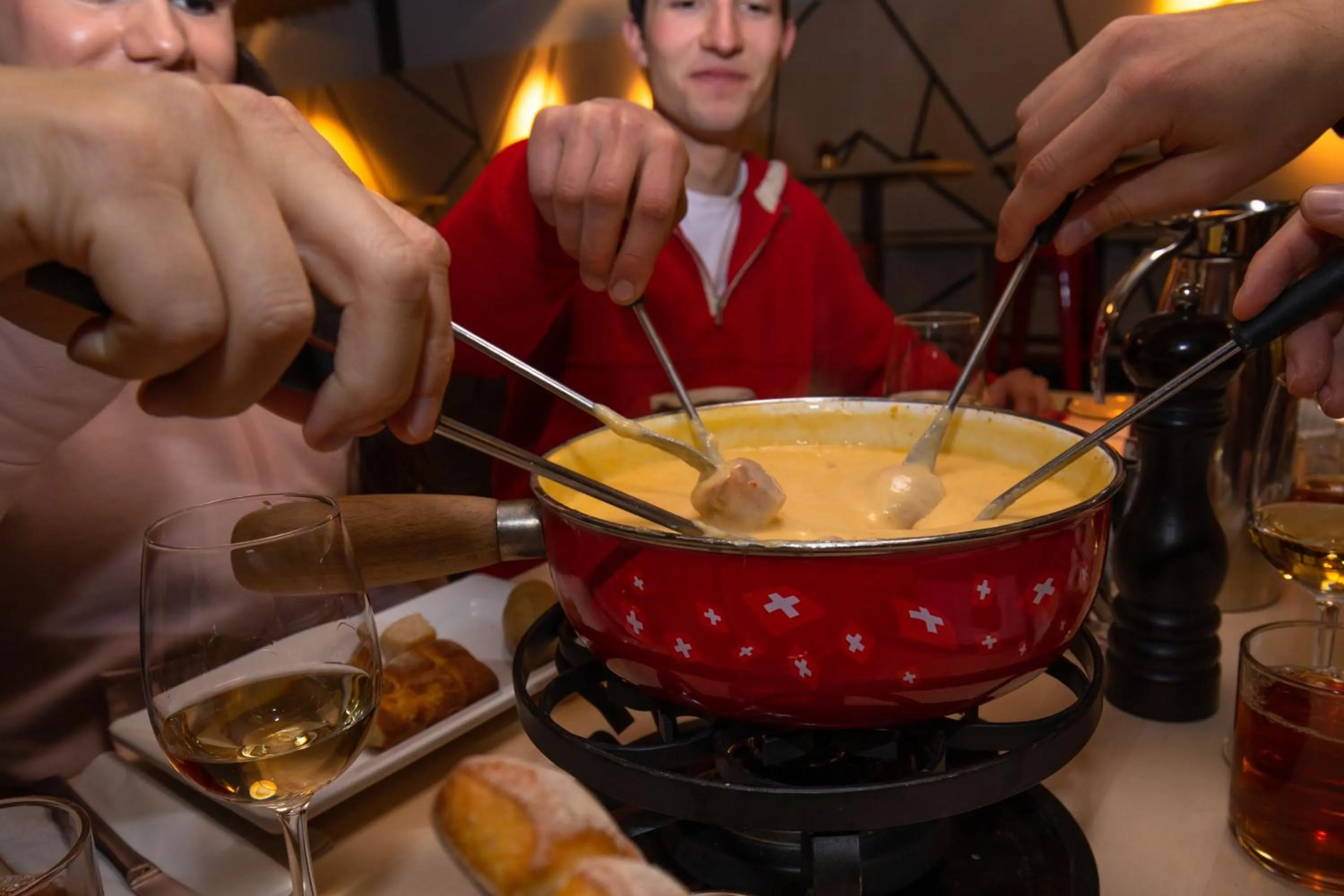 Food and drinks in Berghaus Niederhorn