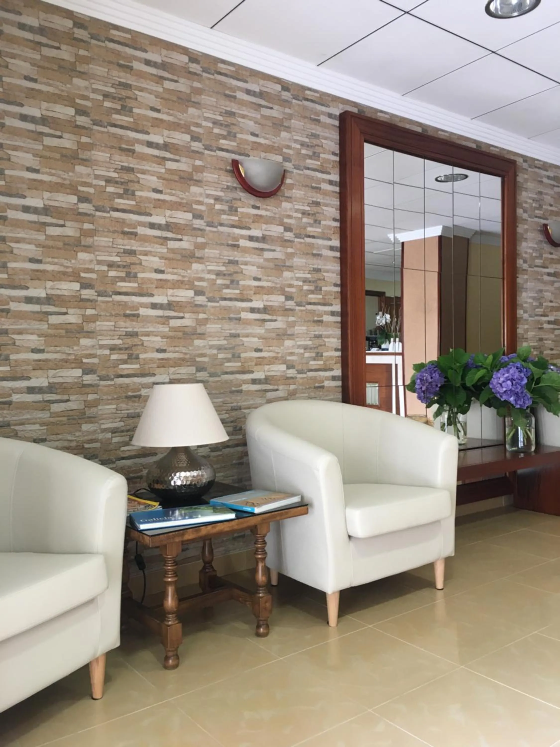 Lobby or reception in Hotel Rias Baixas