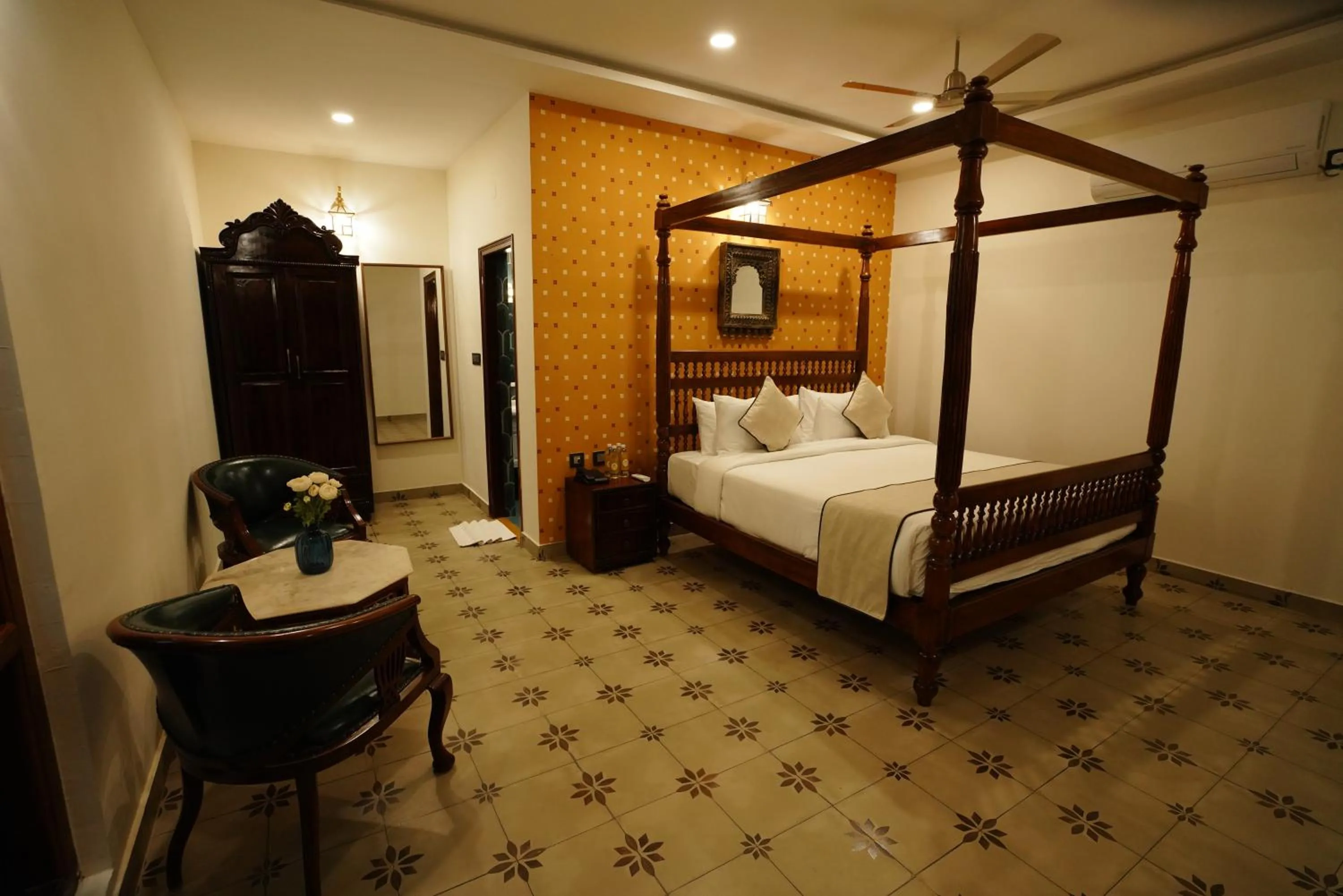 Bedroom, Bed in Brown Town Resort & Spa