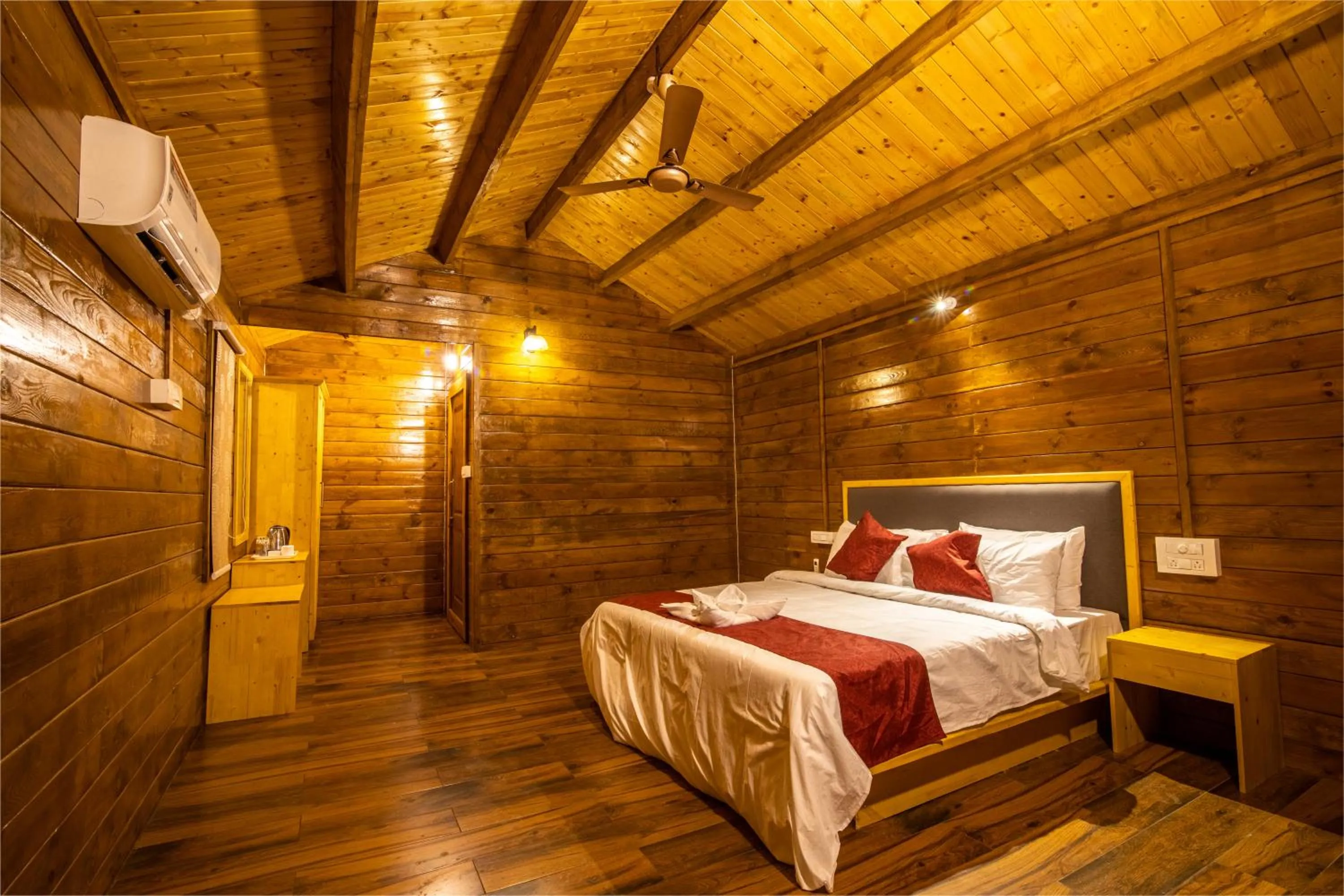 Bed in Brown Town Resort & Spa