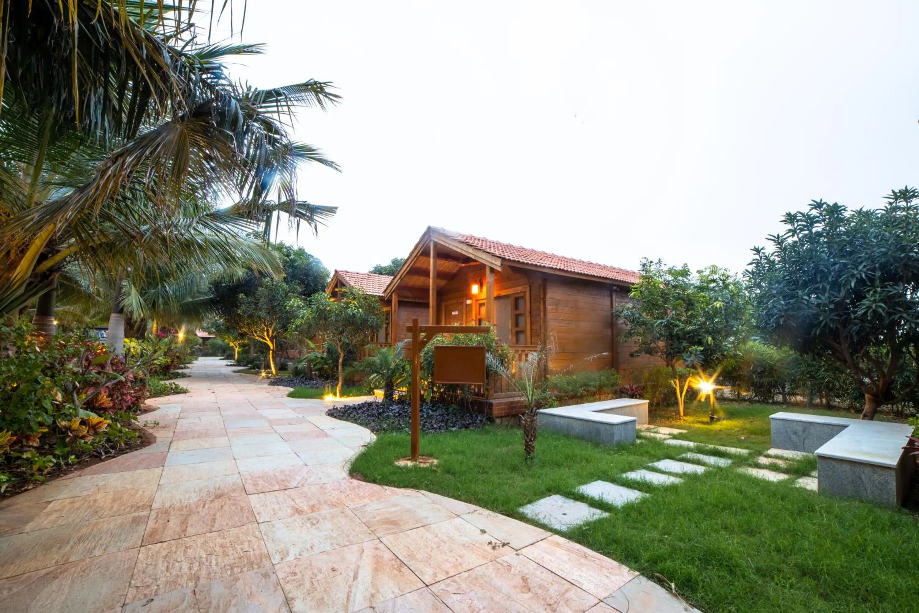 Garden in Brown Town Resort & Spa