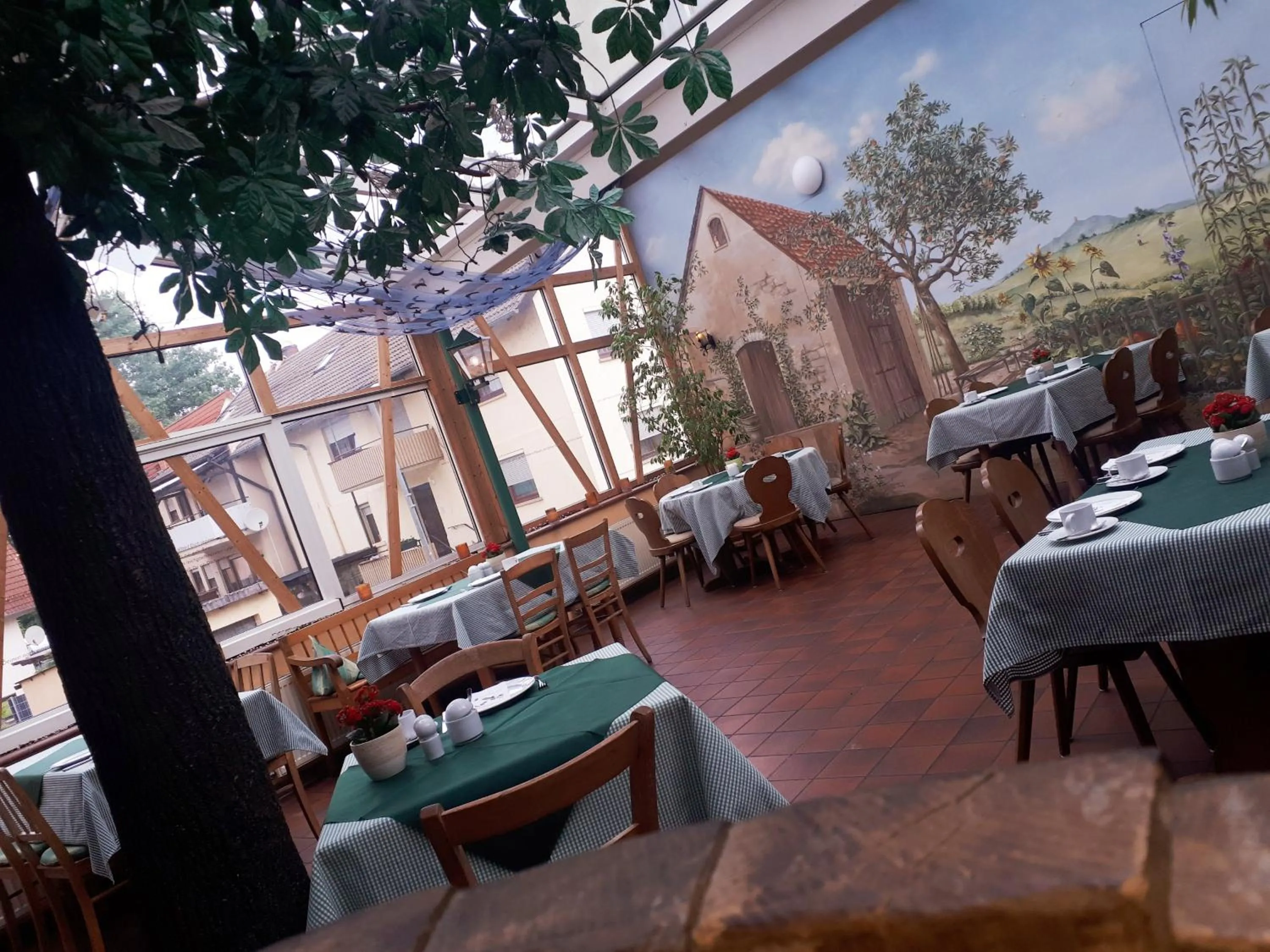 Breakfast in Brauereigasthof Dachsenfranz