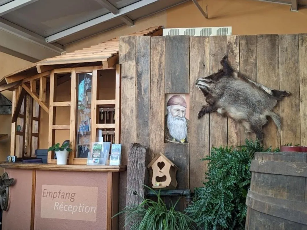 Lobby or reception in Brauereigasthof Dachsenfranz